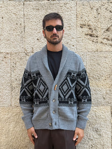 MAGLIA NORVEGIA CAMB - GRIGIO