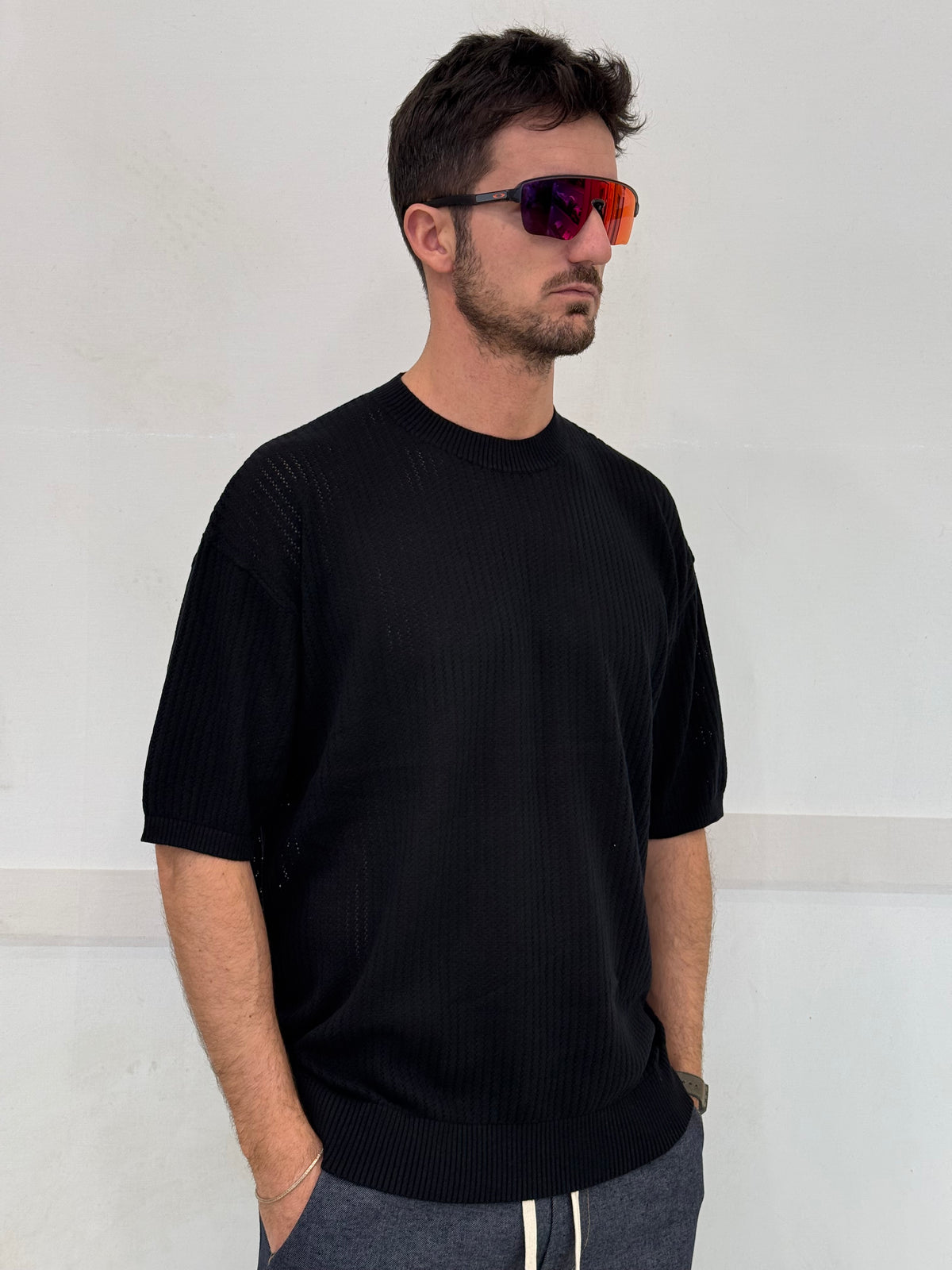 MAGLIA W85881 - NERO