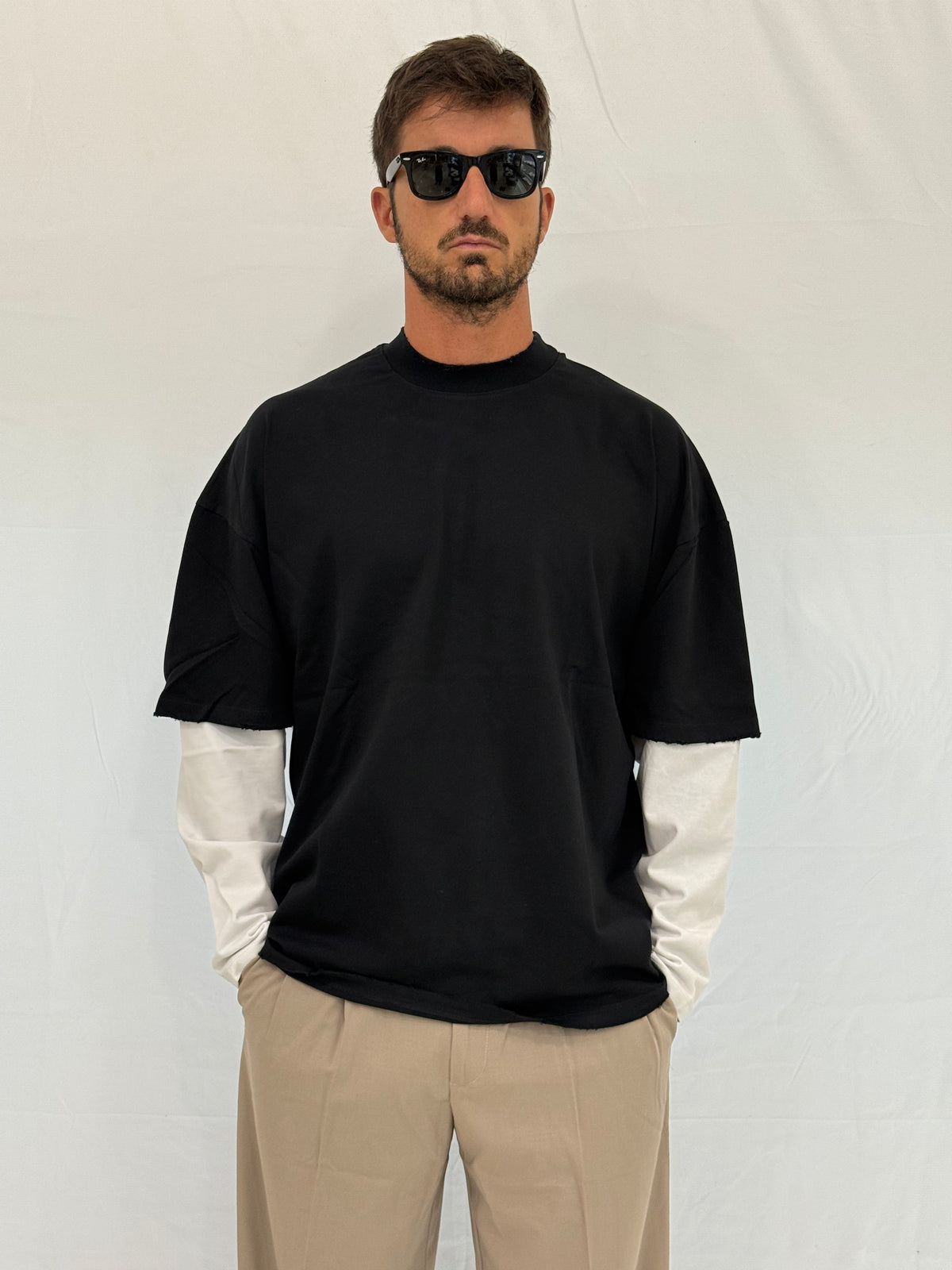 T-SHIRT MFC483 - NERO