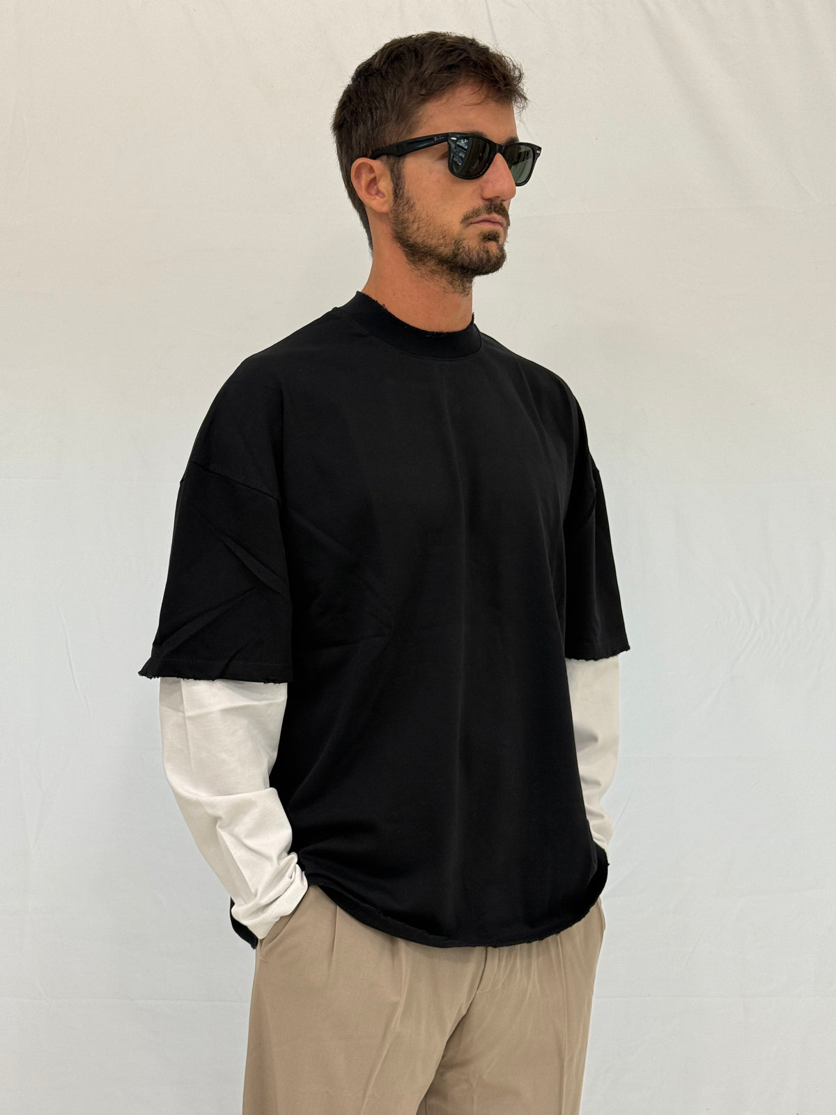 T-SHIRT MFC483 - NERO