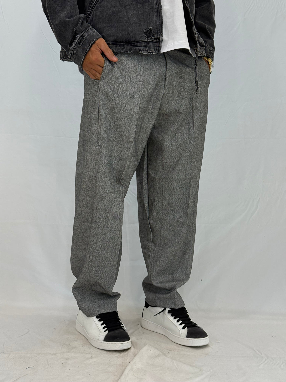 PANTALONE PL3022- GRIGIO