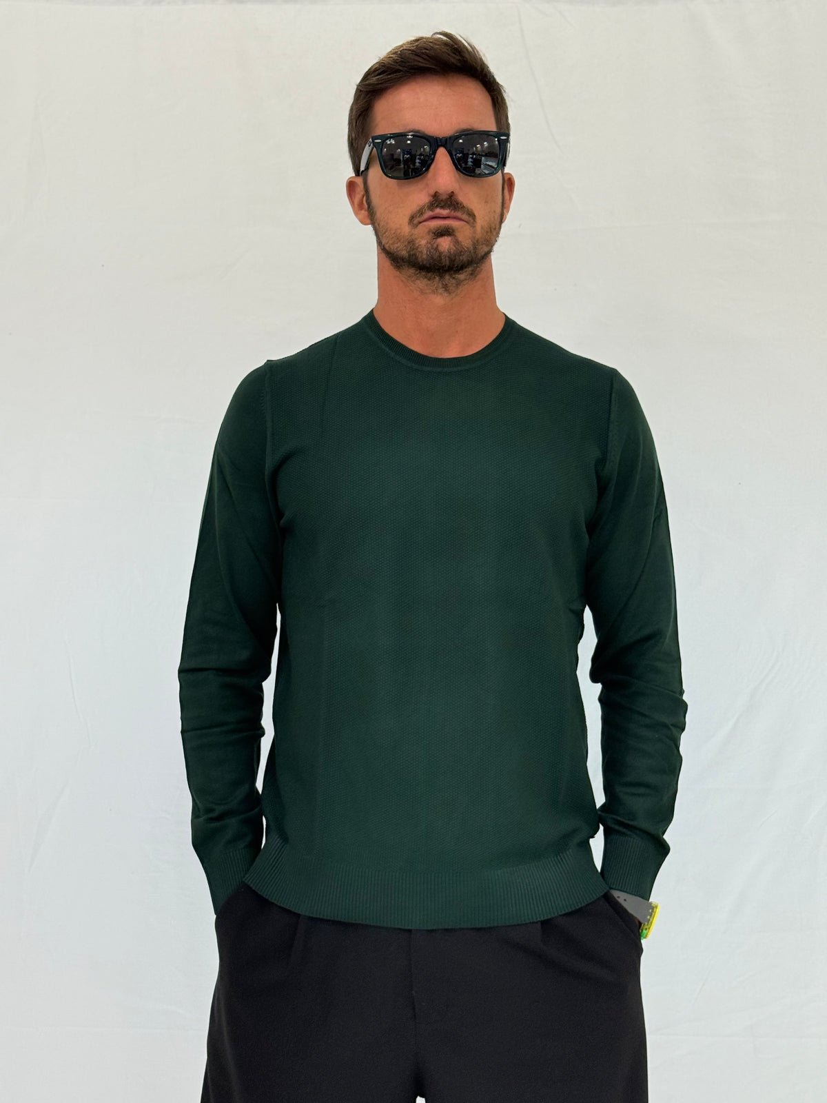 MAGLIA CB20009- VERDE