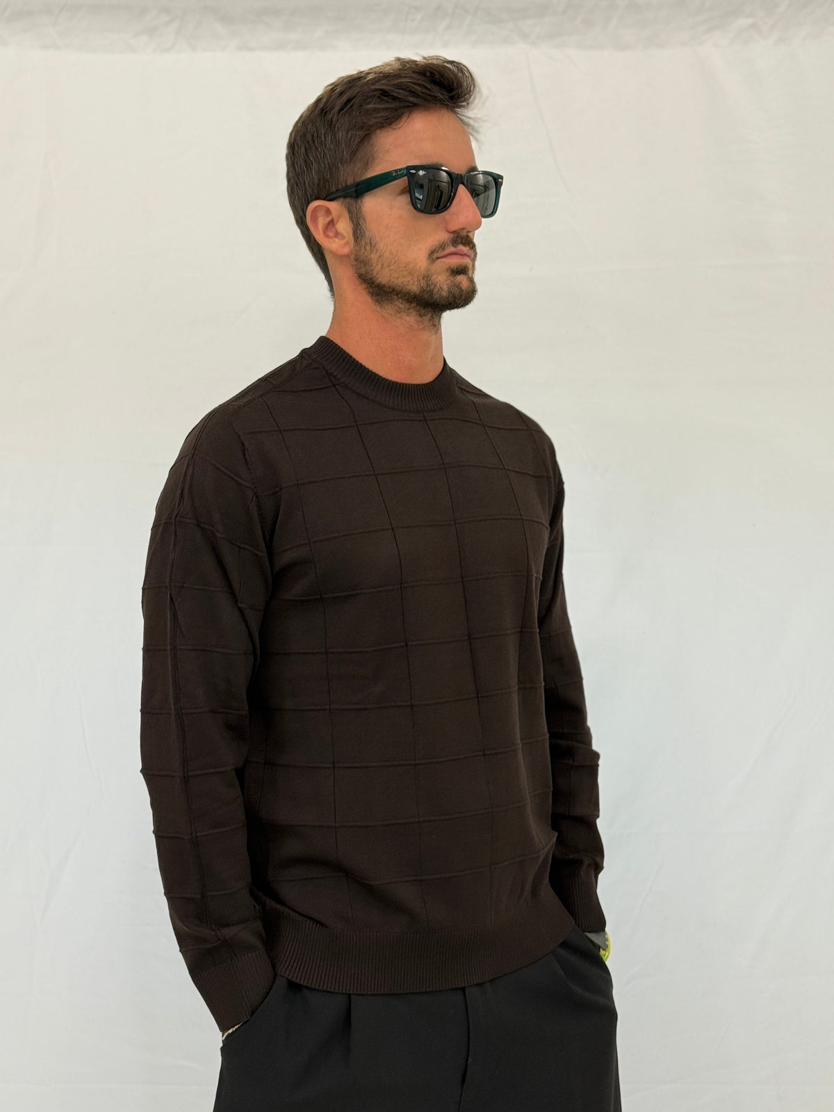 MAGLIA RASATA 750151 - MORO