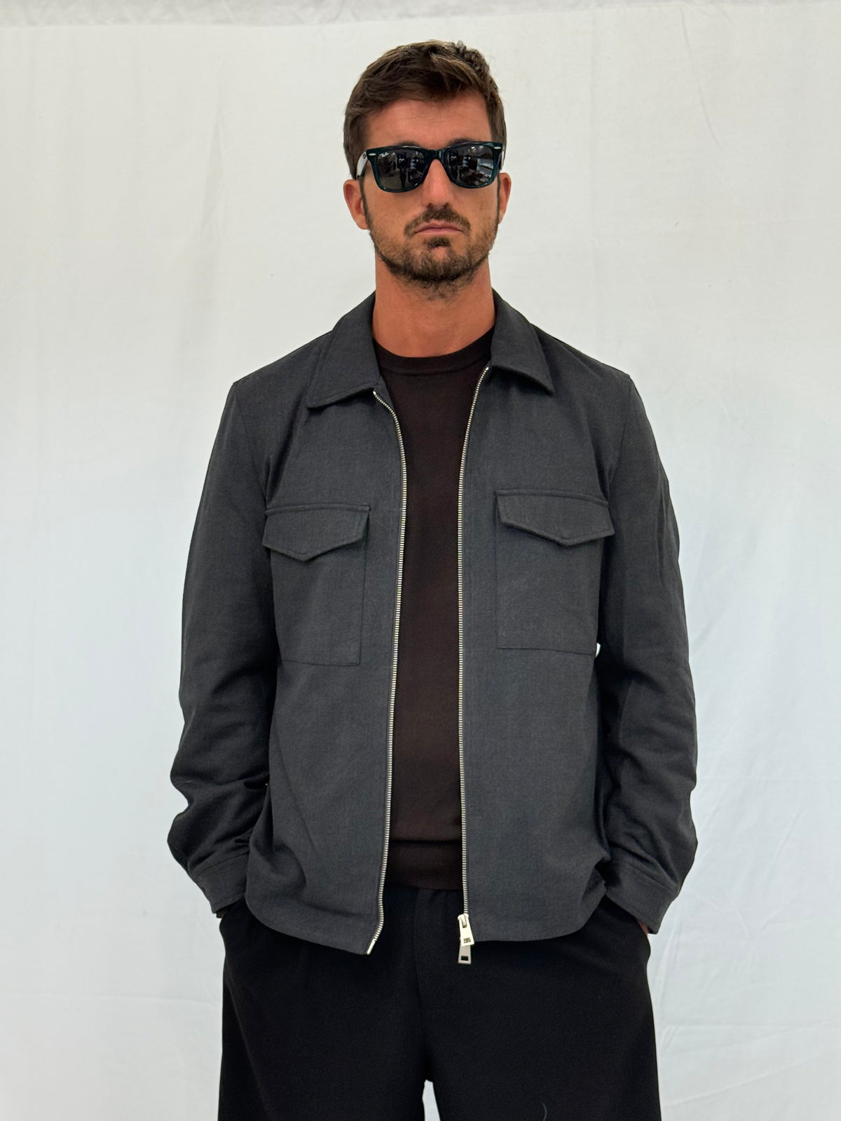 GIACCA/CAMICIA WW6888GC - GRIGIO