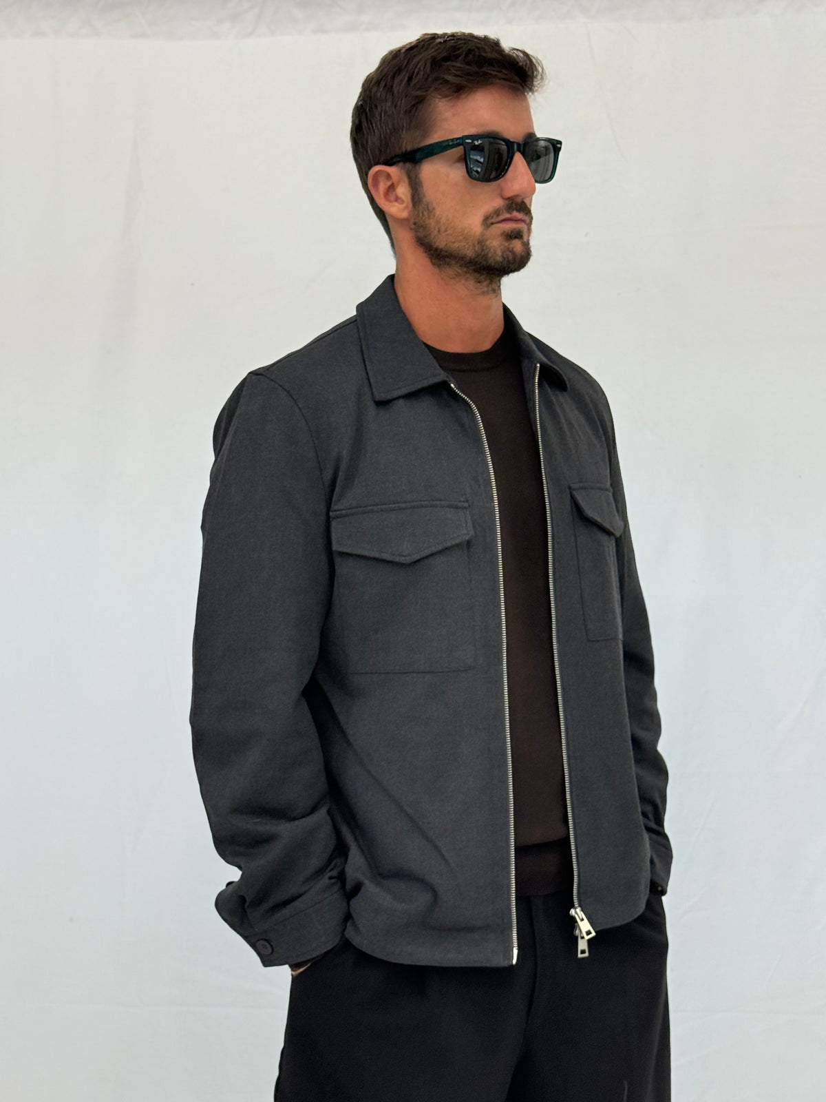 GIACCA/CAMICIA WW6888GC - GRIGIO