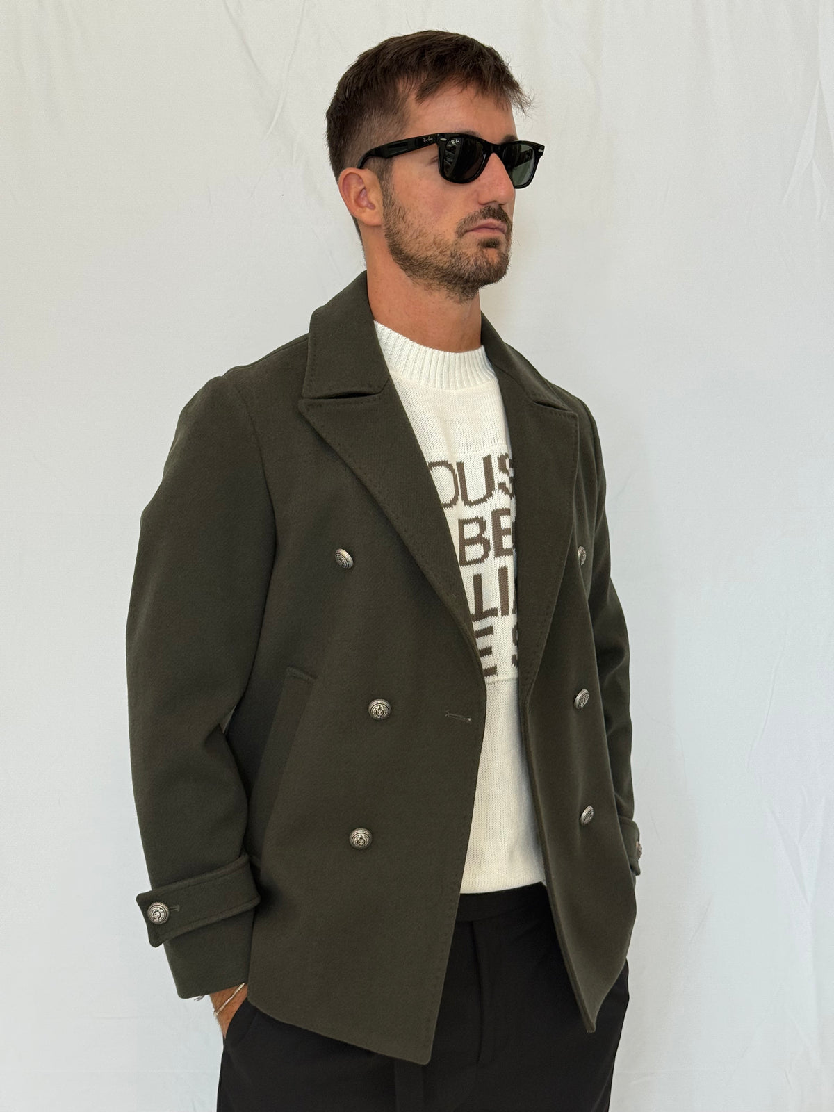 CAPPOTTO 4989 - VERDE MILITARE