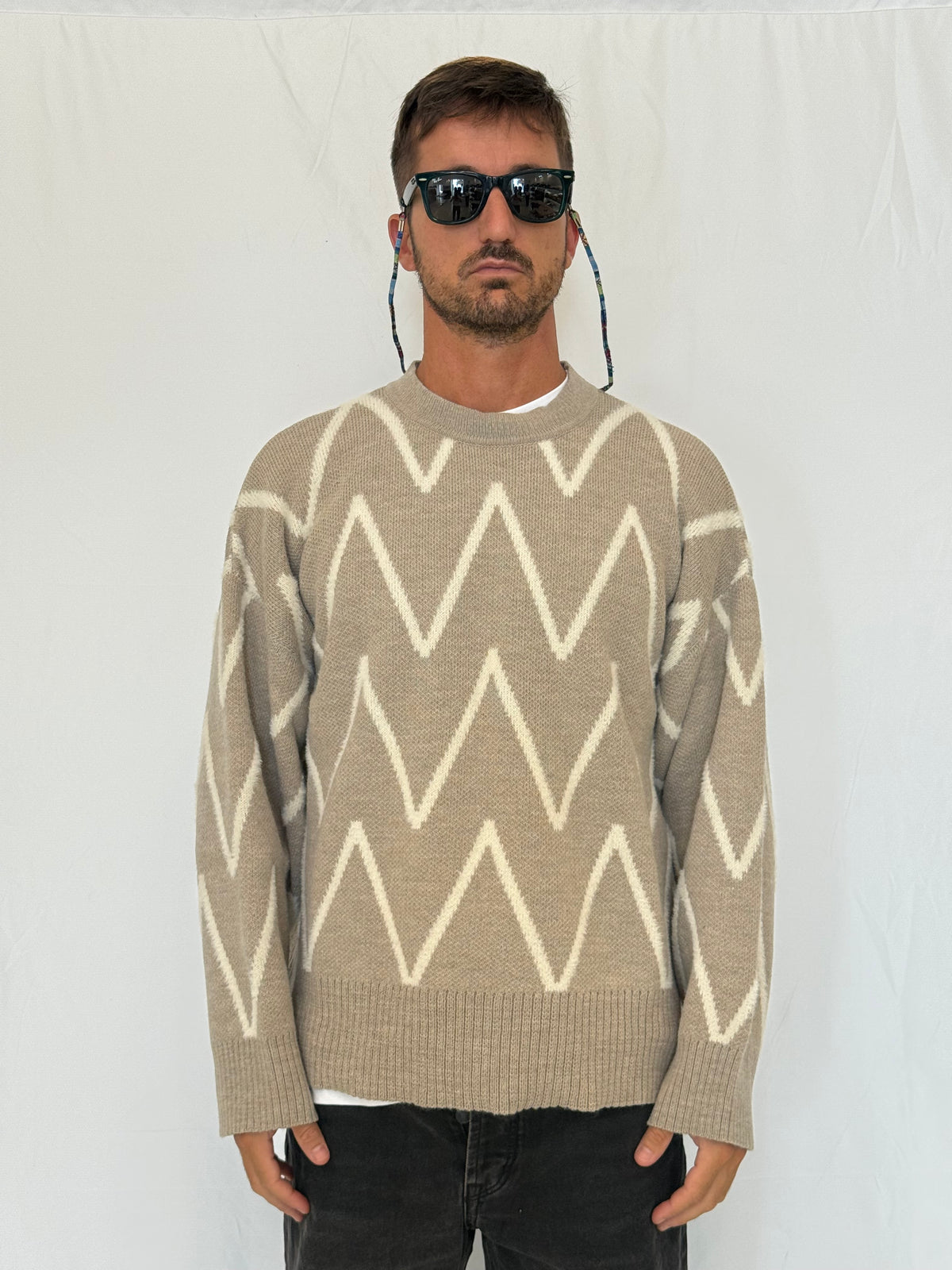 MAGLIA MA3402 - BEIGE