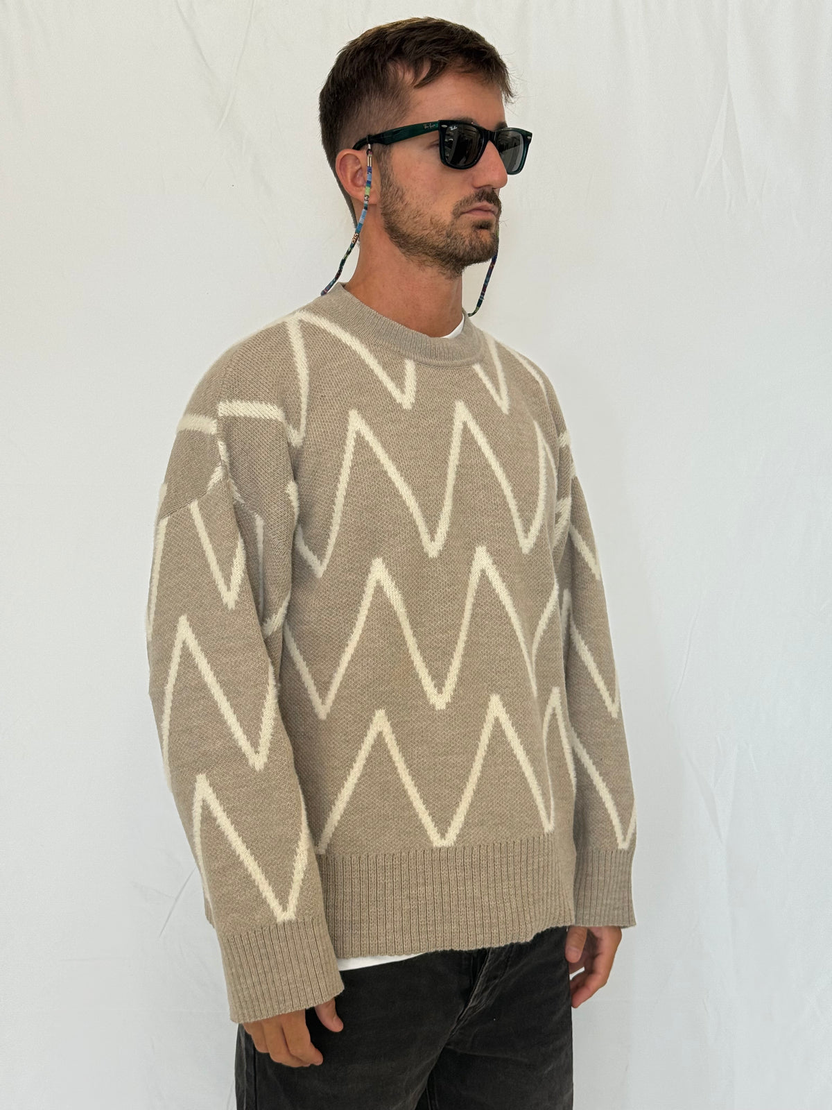 MAGLIA MA3402 - BEIGE