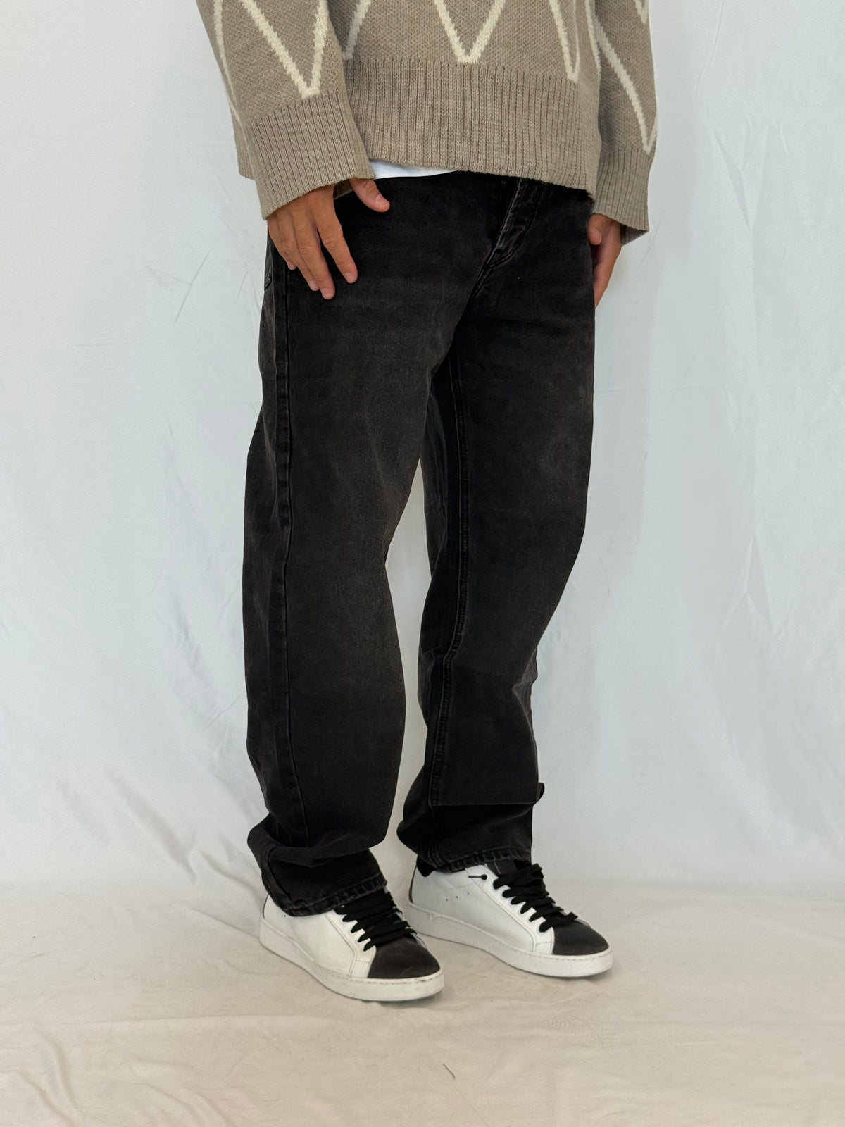 JEANS P7502580PT - NERO