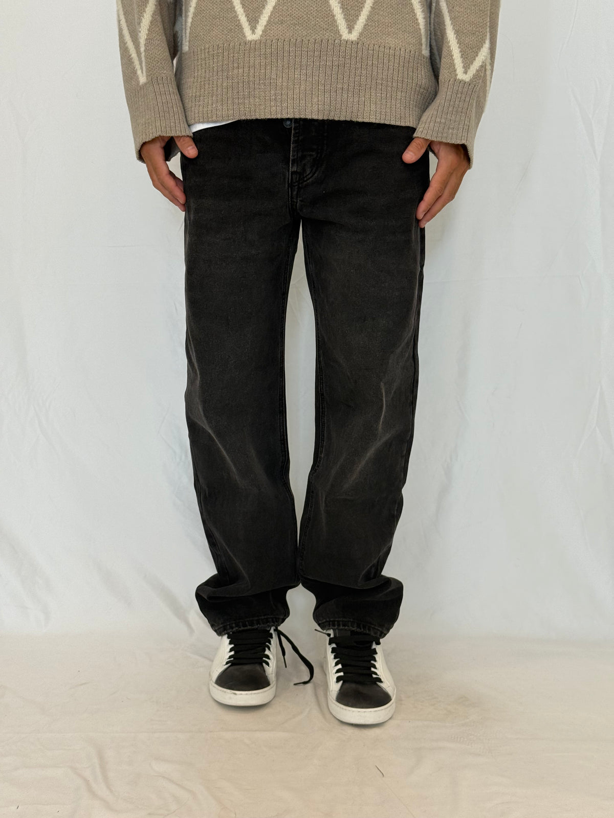 JEANS P7502580PT - NERO