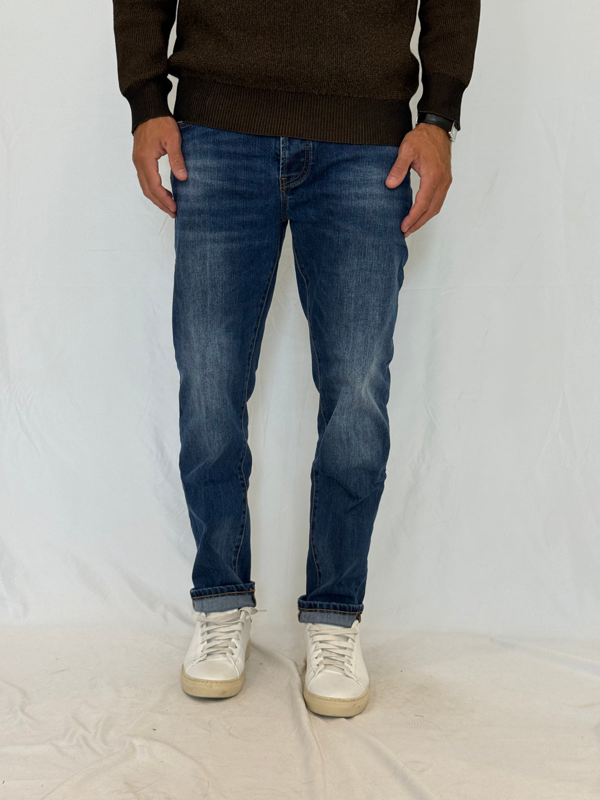 JEANS FH126 - BLU