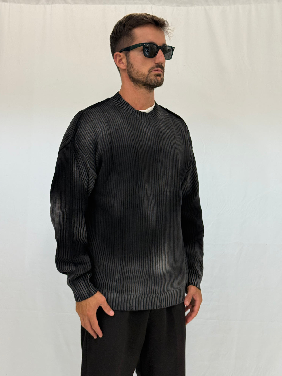 MAGLIA W86132 - NERO