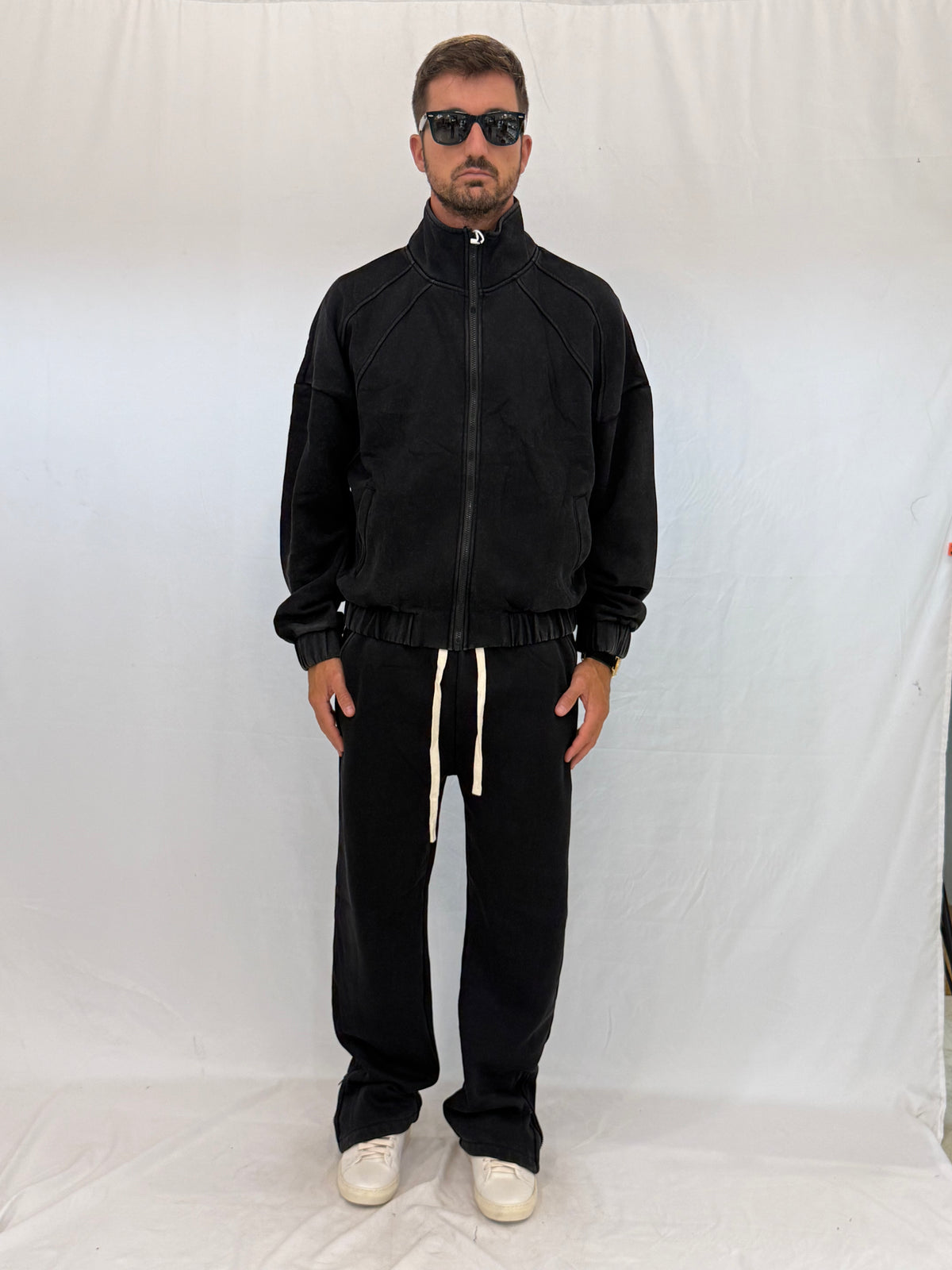 COORDINATO TUTA BM-076 - NERO