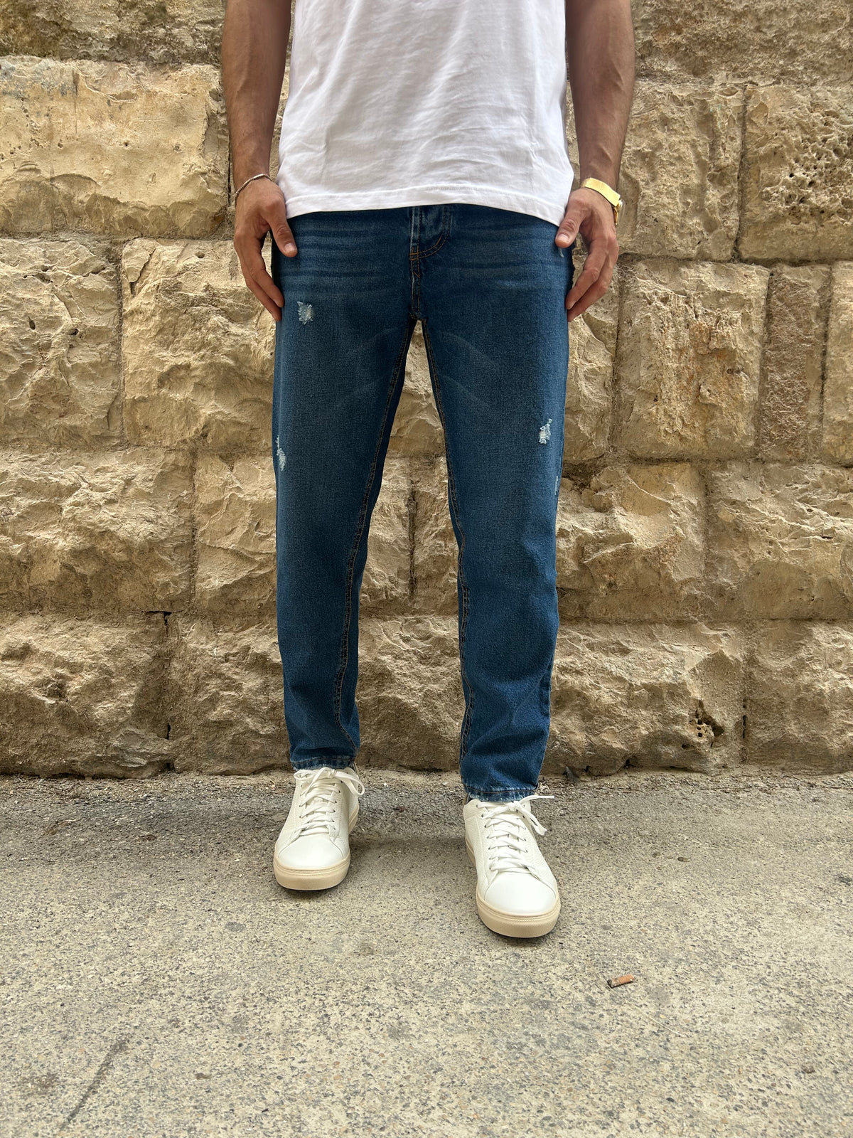 JEANS SHARK- BLU DENIM