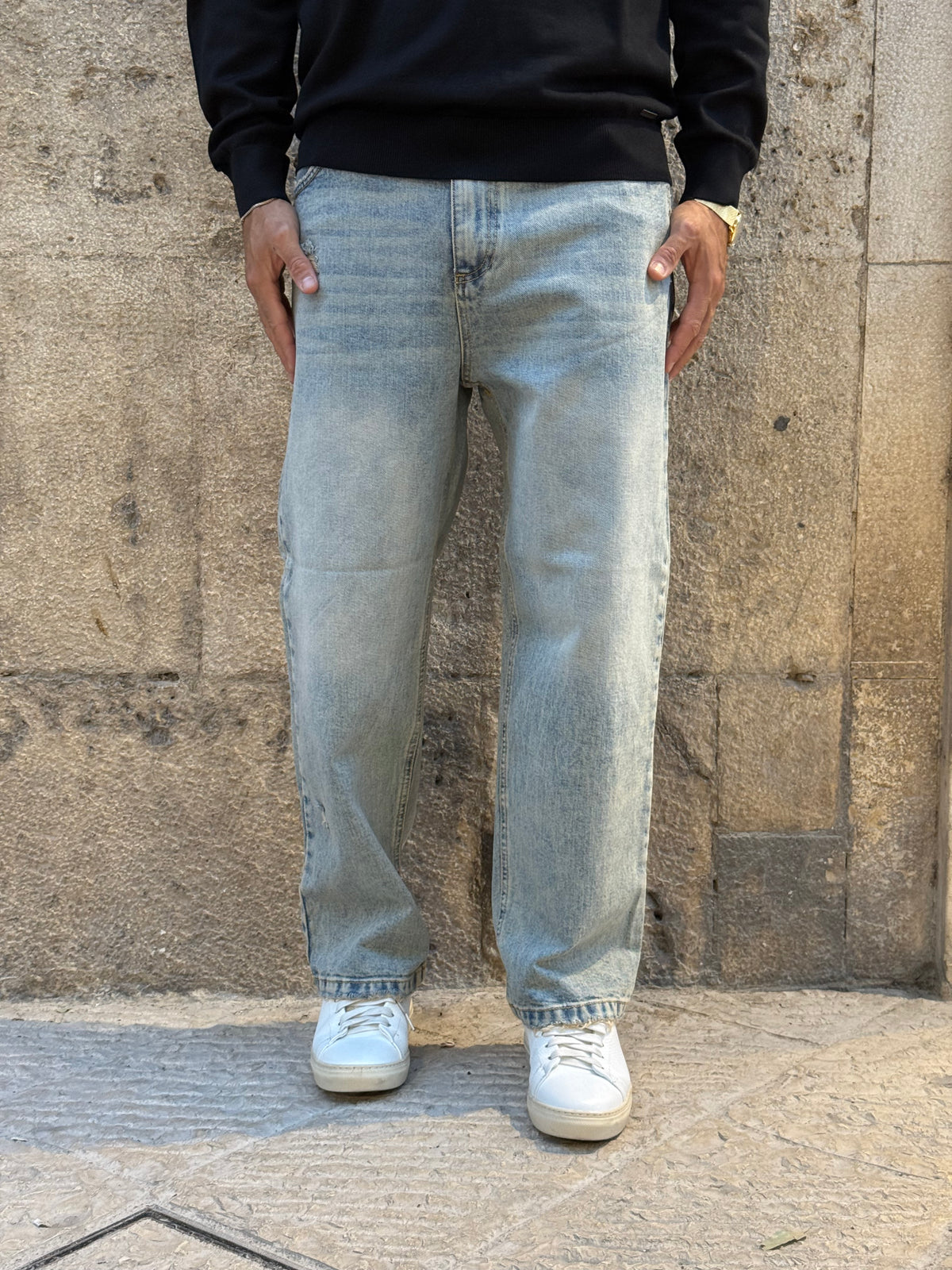 JEANS ZP345 - DENIM CHIARO