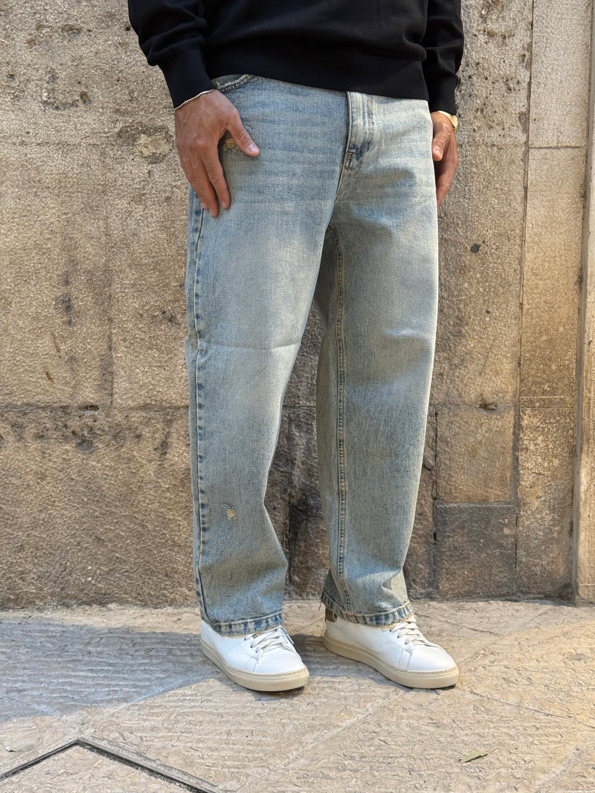 JEANS ZP345 - DENIM CHIARO