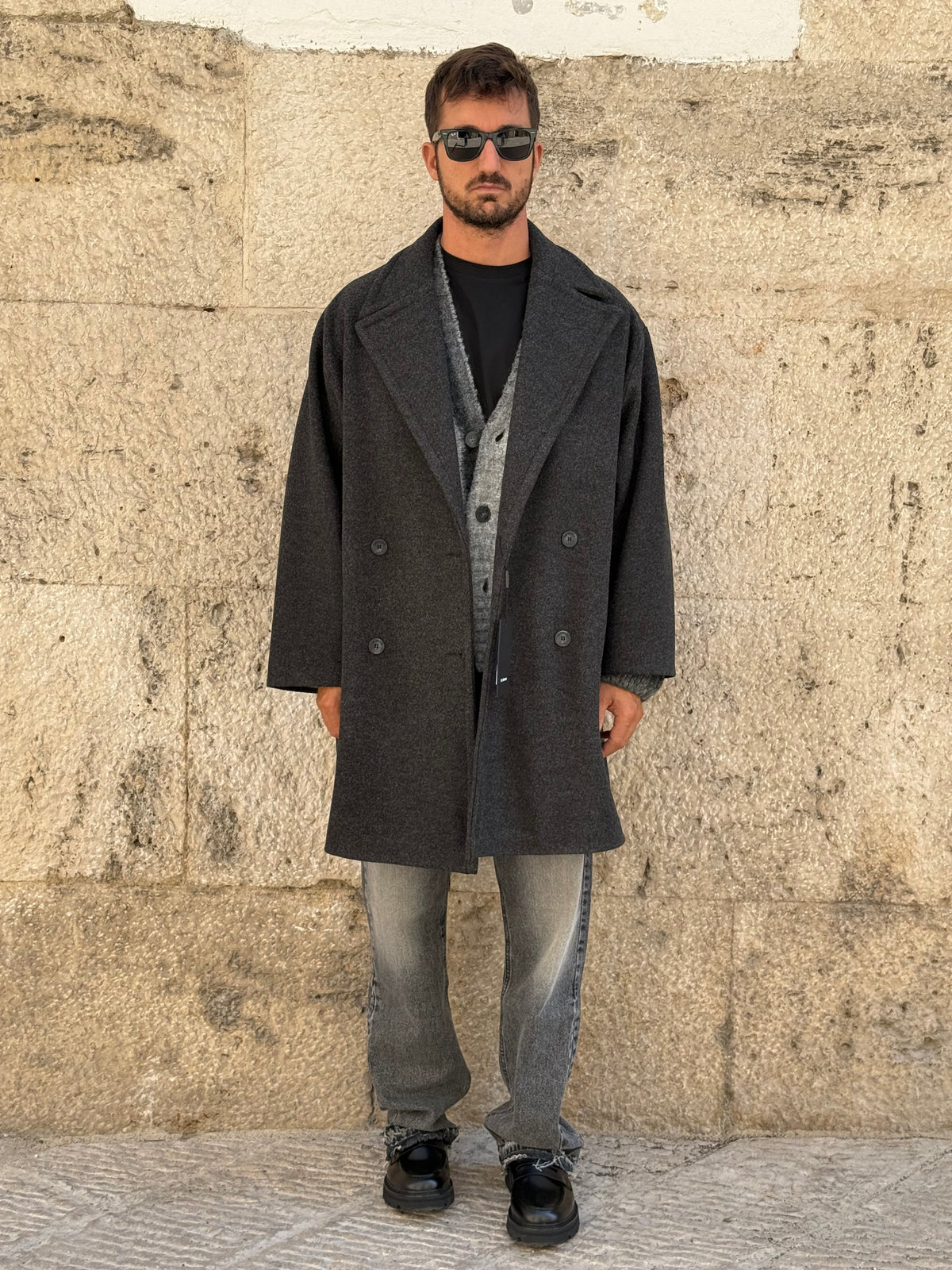 CAPPOTTO CP3467 - GRIGIO