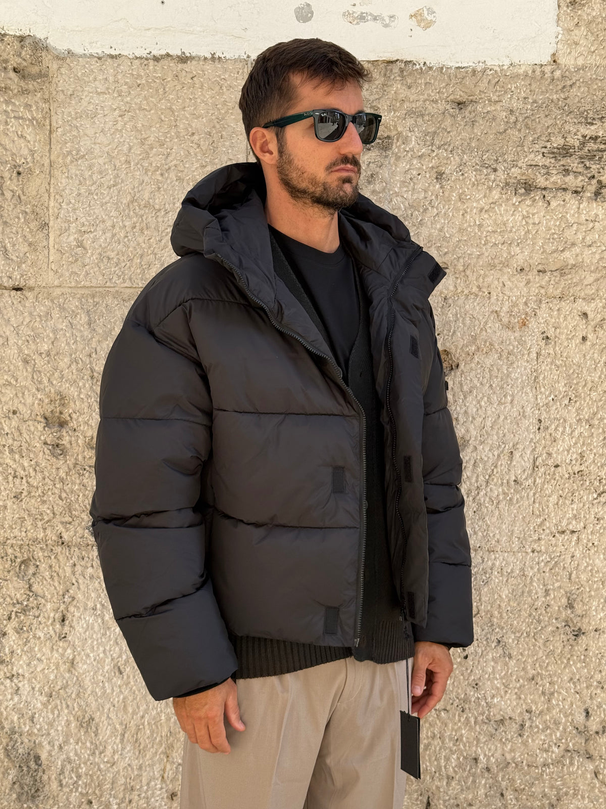 PIUMINO GIU3478 - NERO