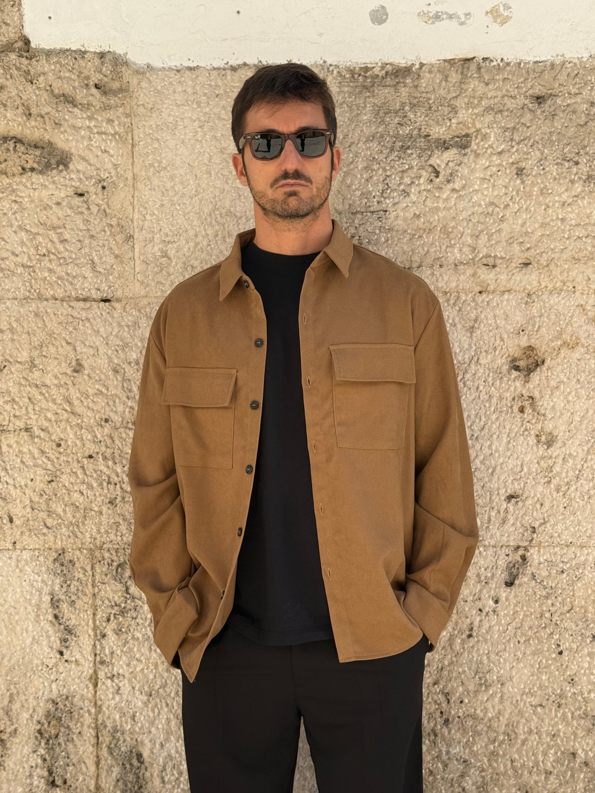 CAMICIA 0542 - CAMMELLO
