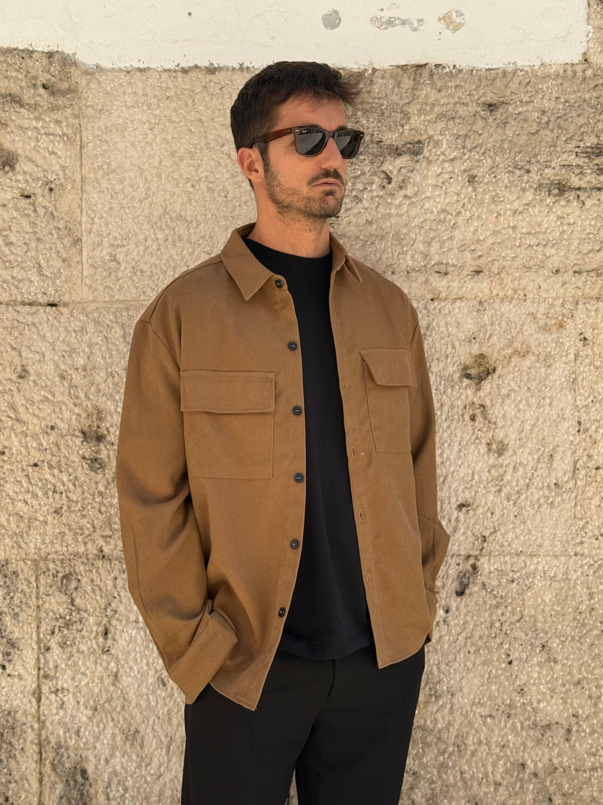 CAMICIA 0542 - CAMMELLO