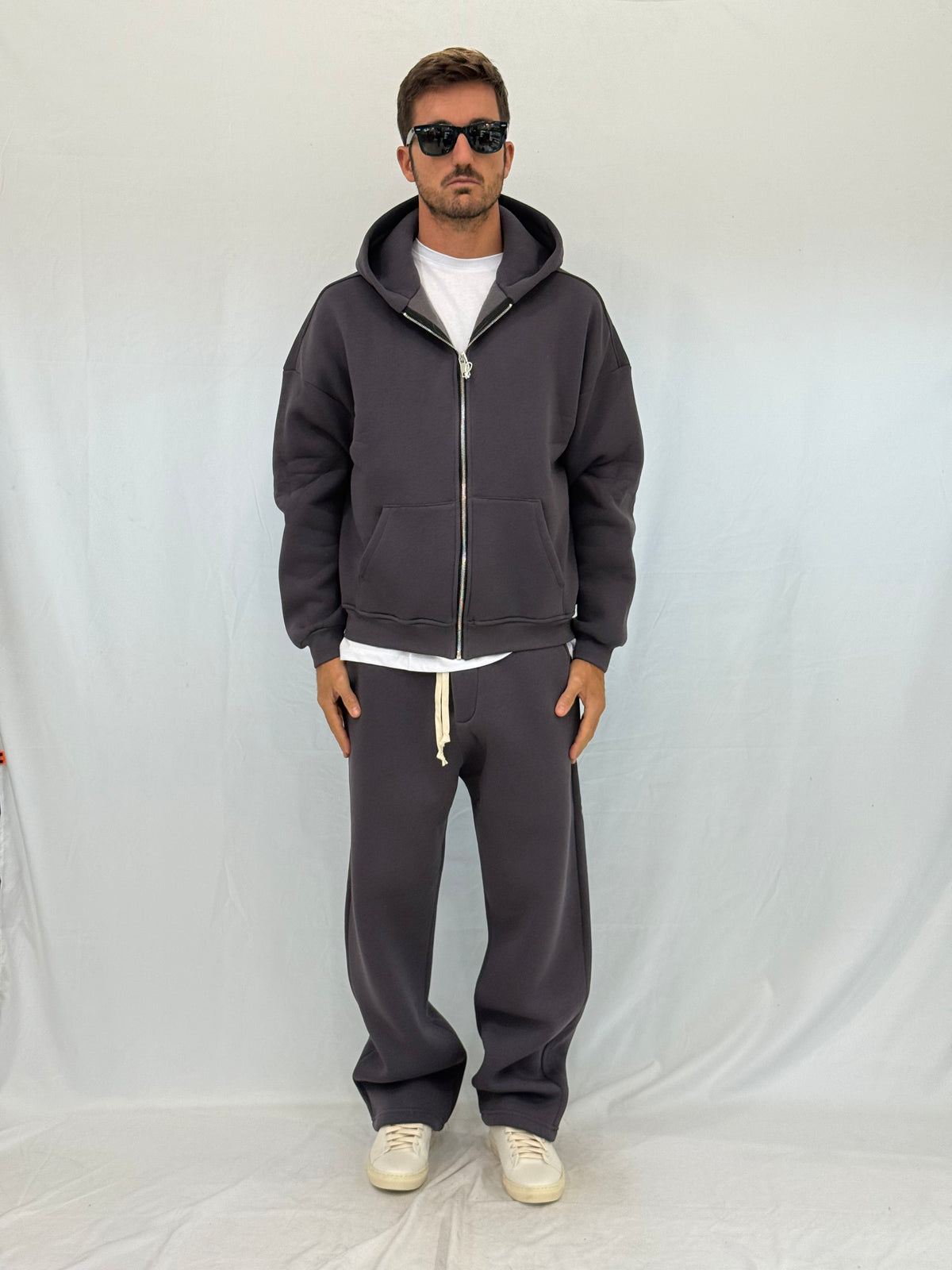 COORDINATO FELPATO 5614 - PIOMBO
