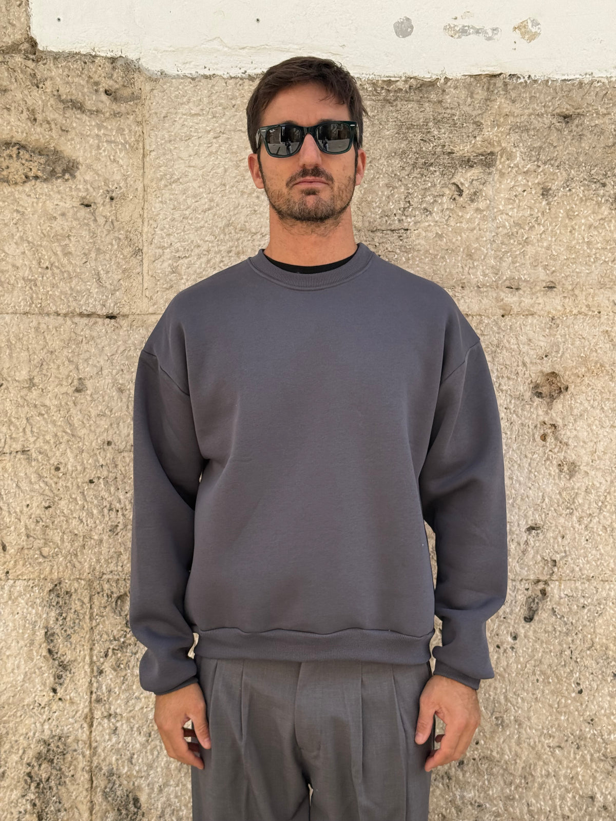 FELPA YB366 - GRIGIO