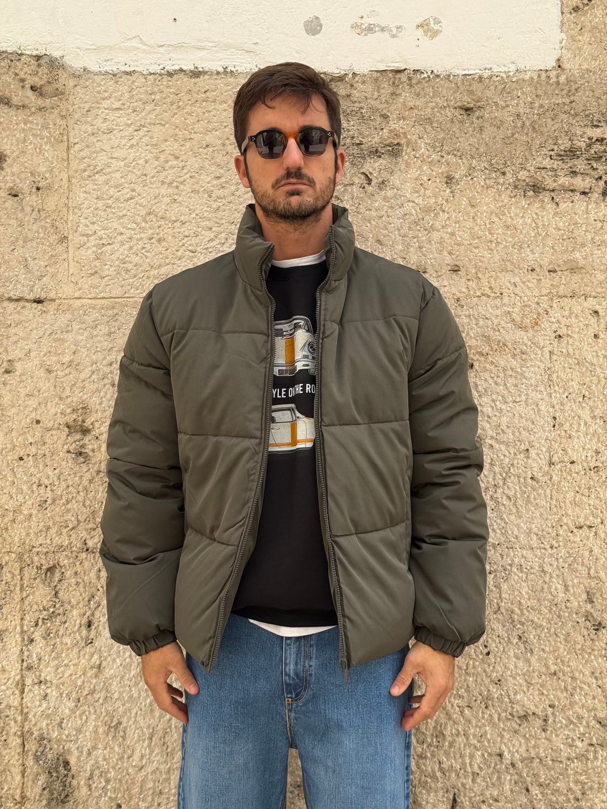 BOMBER L8807 - VERDE