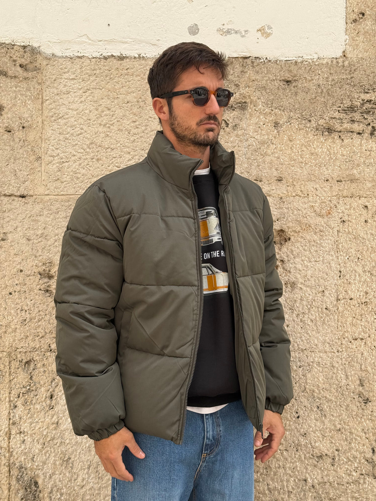 BOMBER L8807 - VERDE