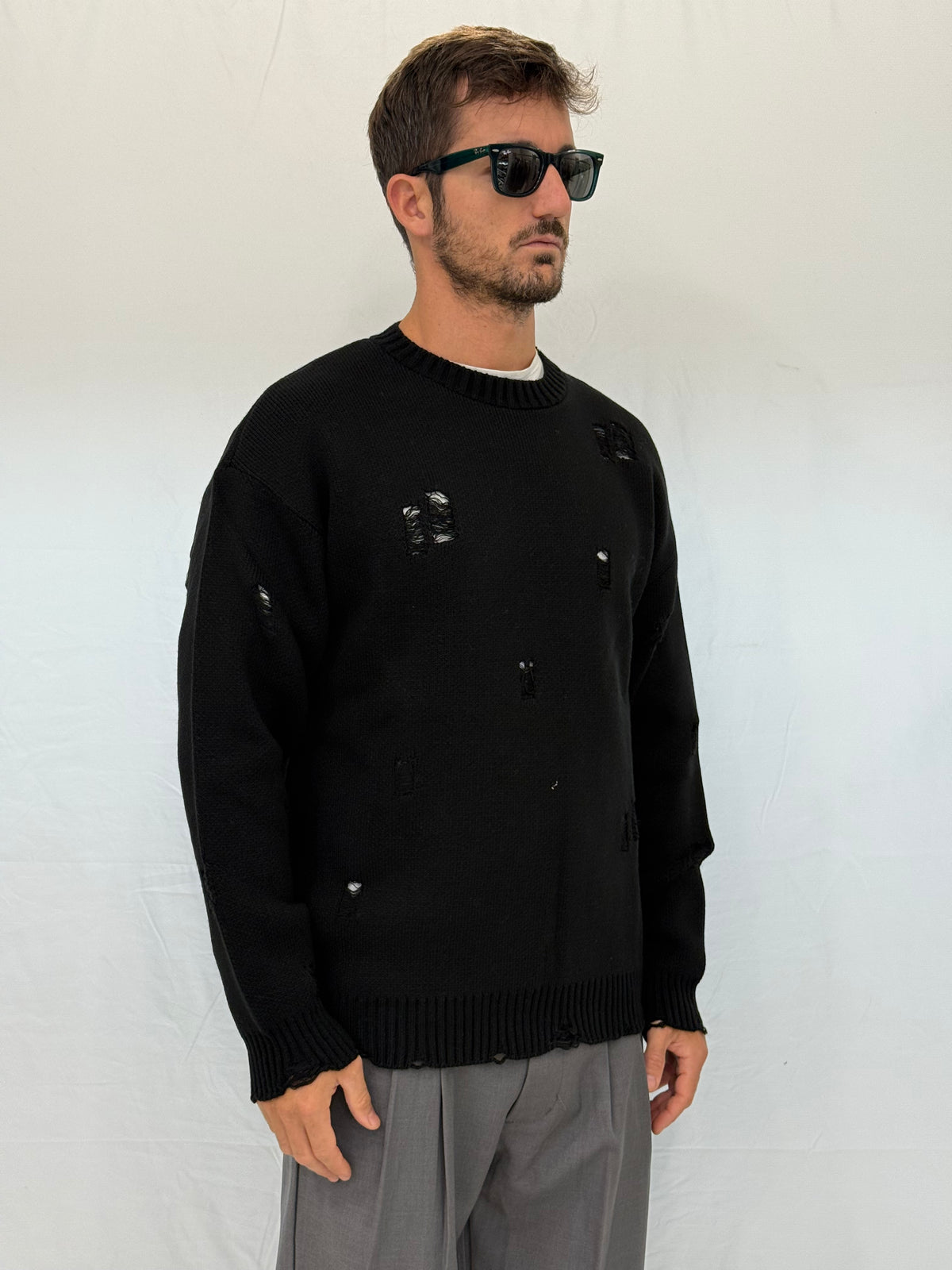 MAGLIA 25003 - NERO