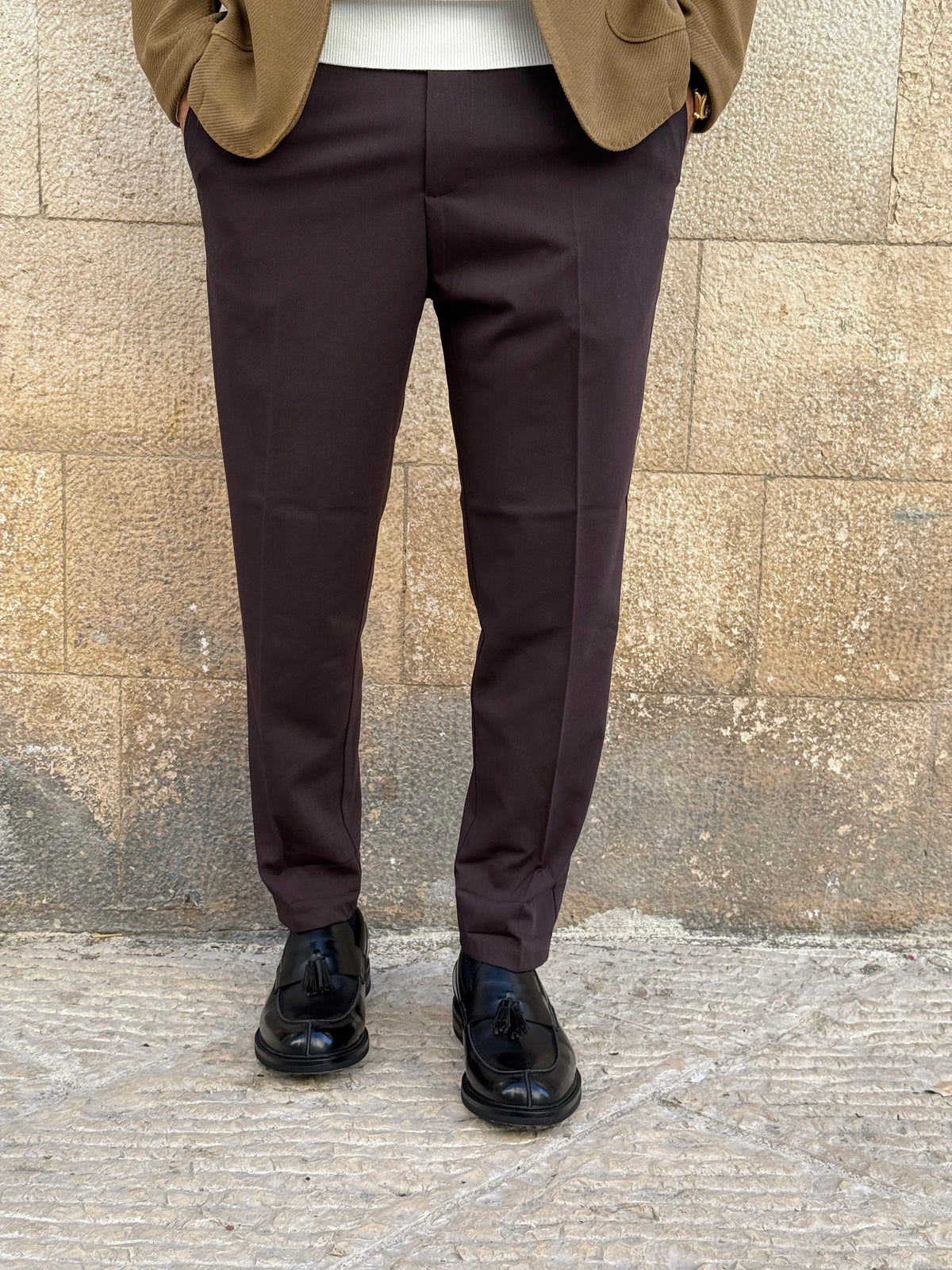 PANTALONE VIENNA206 - MARRONE