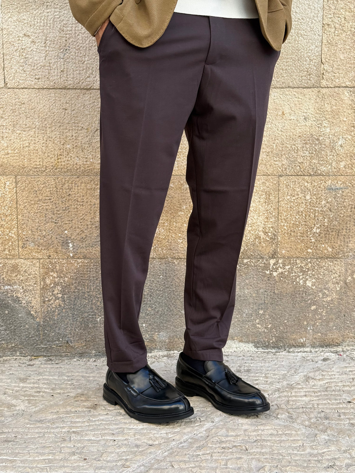 PANTALONE VIENNA206 - MARRONE