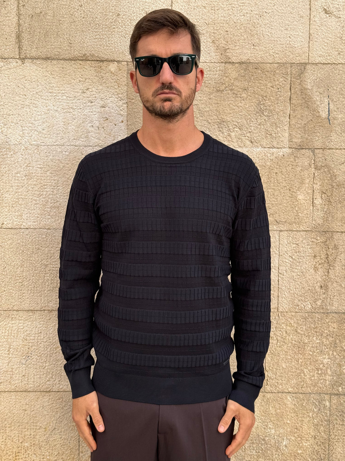 MAGLIA 750081 - BLU