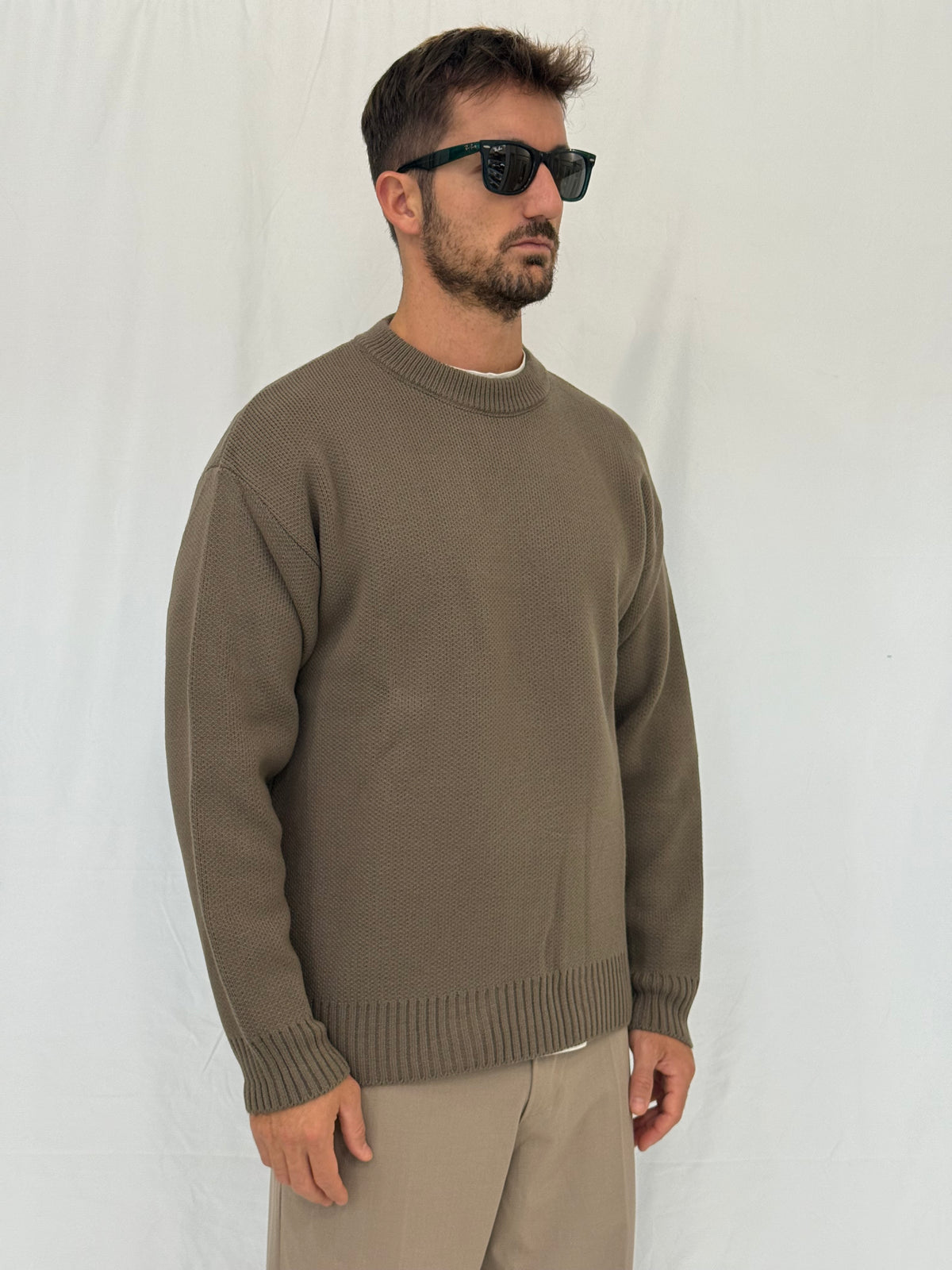 MAGLIA 25033 - MARRONE