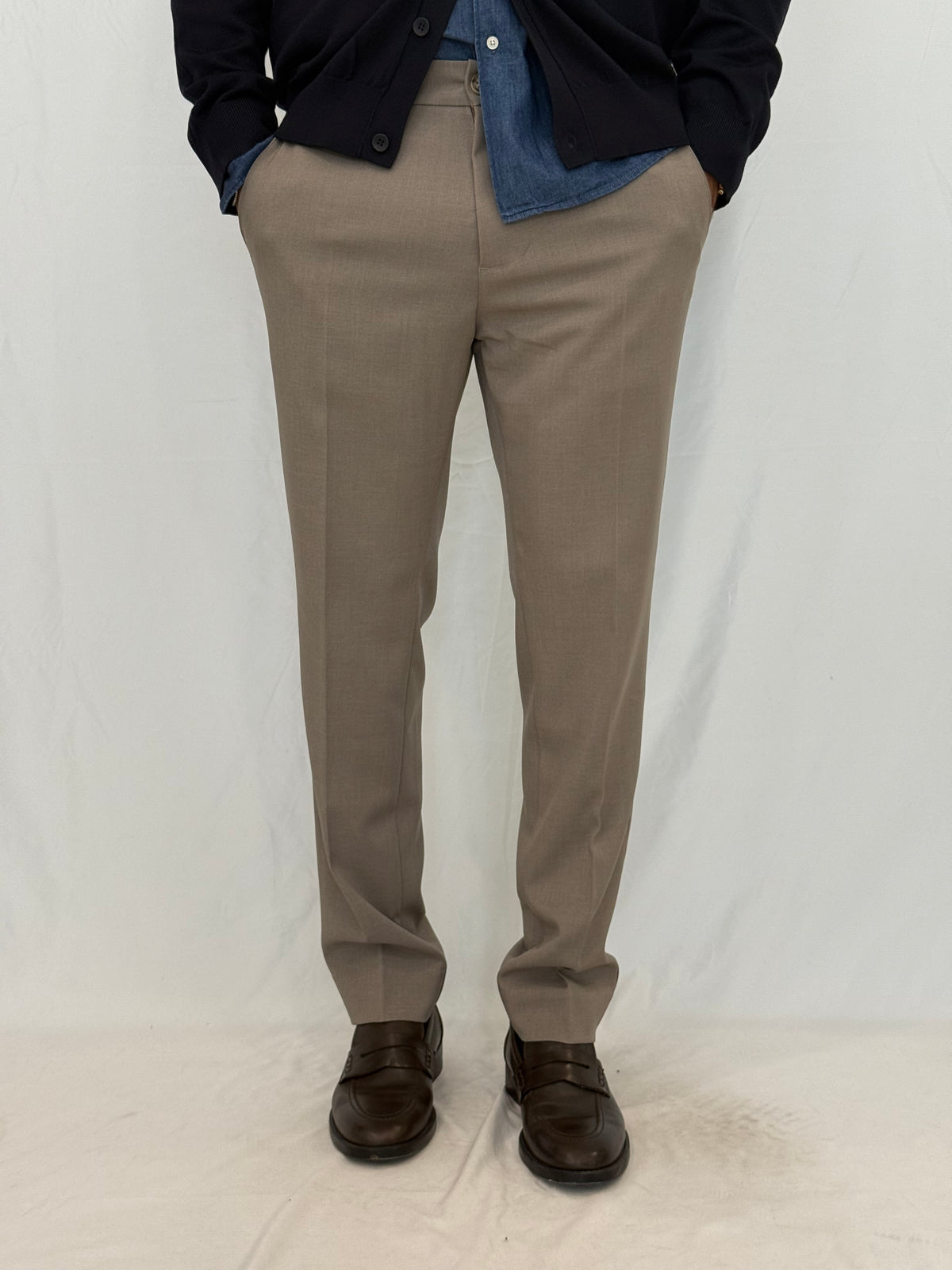 PANTALONE P381- TORTORA