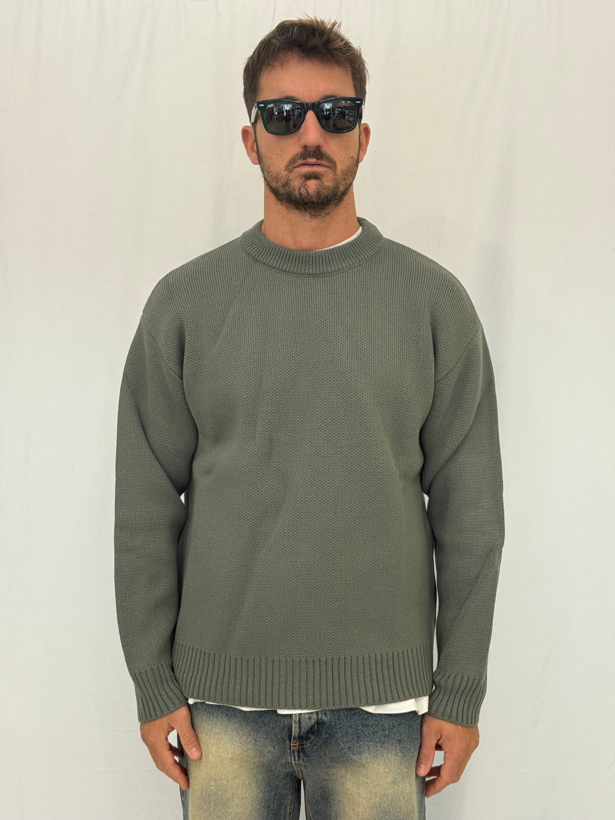 MAGLIA 25033 - GRIGIO