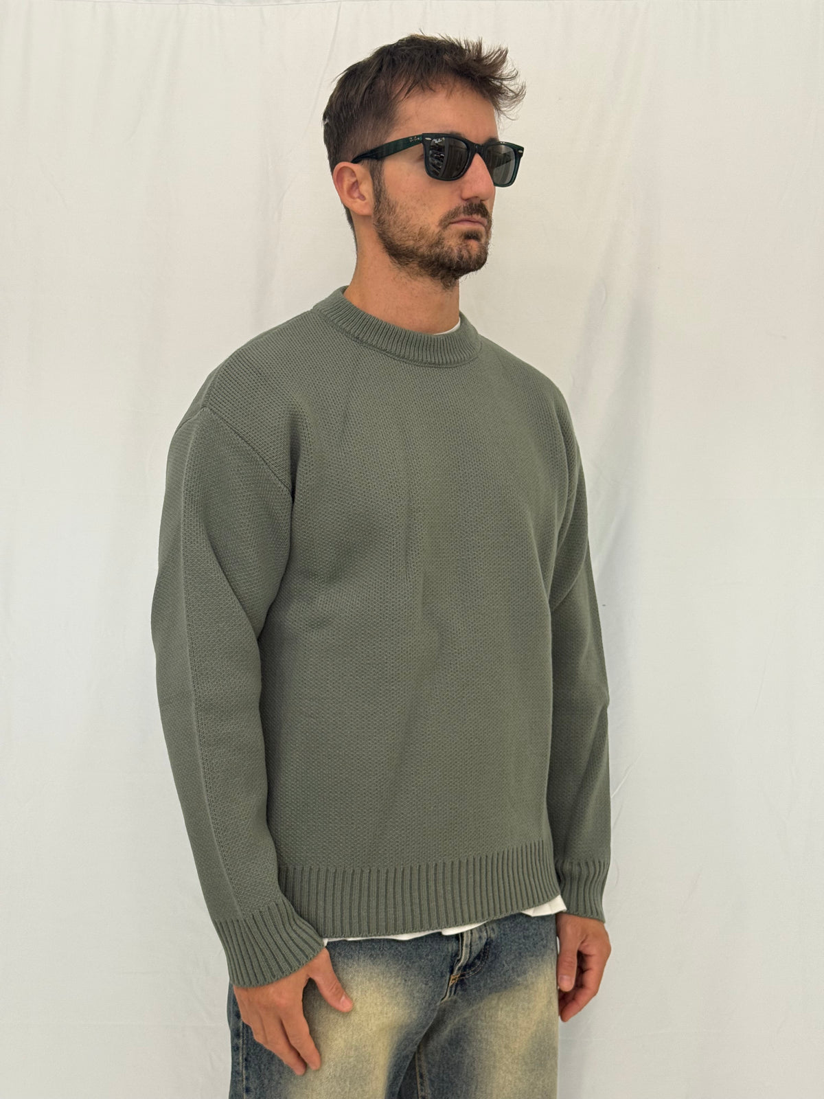 MAGLIA 25033 - GRIGIO