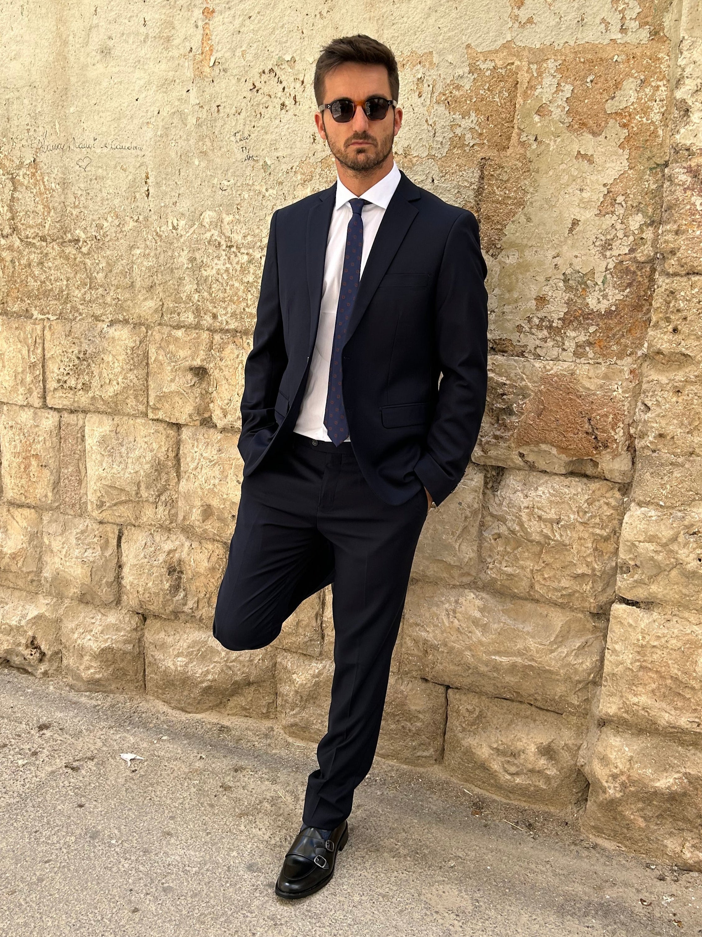 ABITO MONOPETTO - BLU