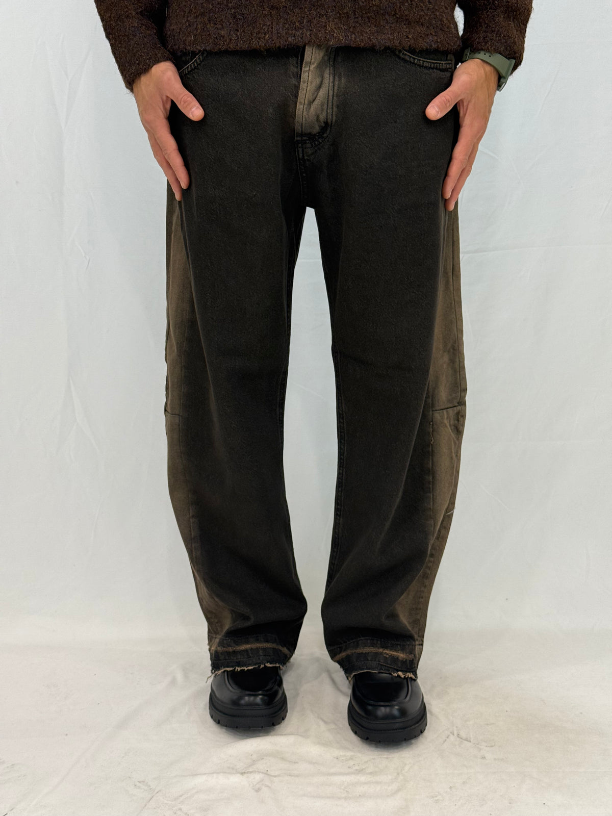JEANS DP52 - GRIGIO