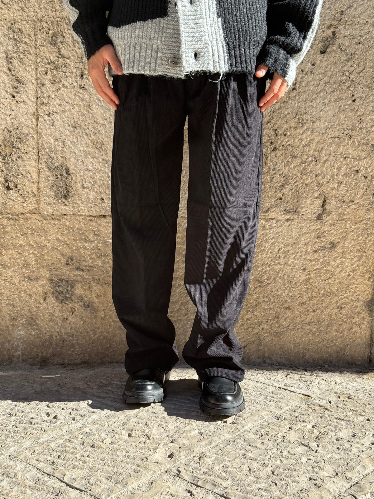 PANTALONE PU3404 - NERO