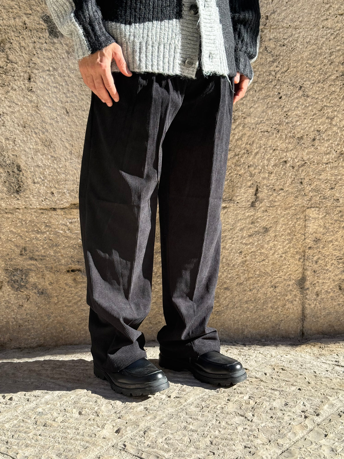 PANTALONE PU3404 - NERO
