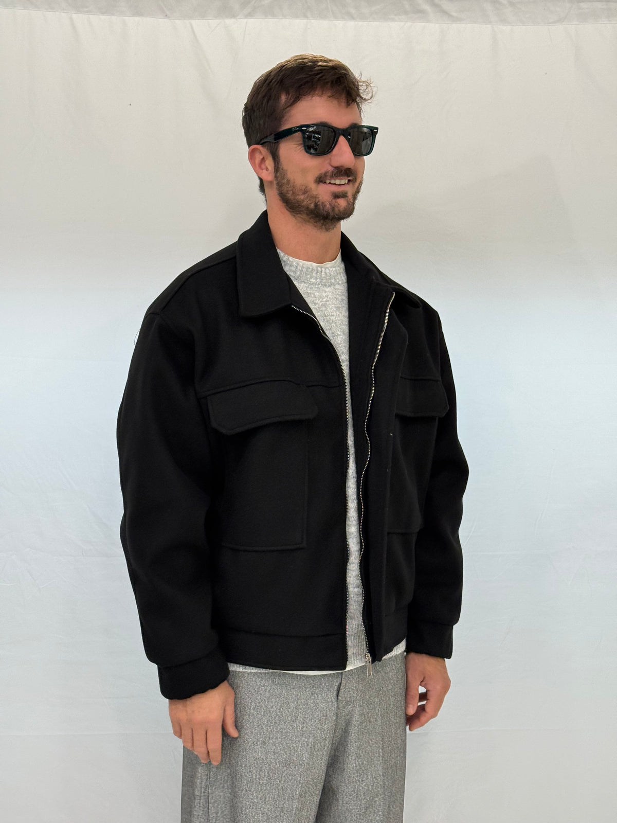 GIUBBINO SN018 - NERO