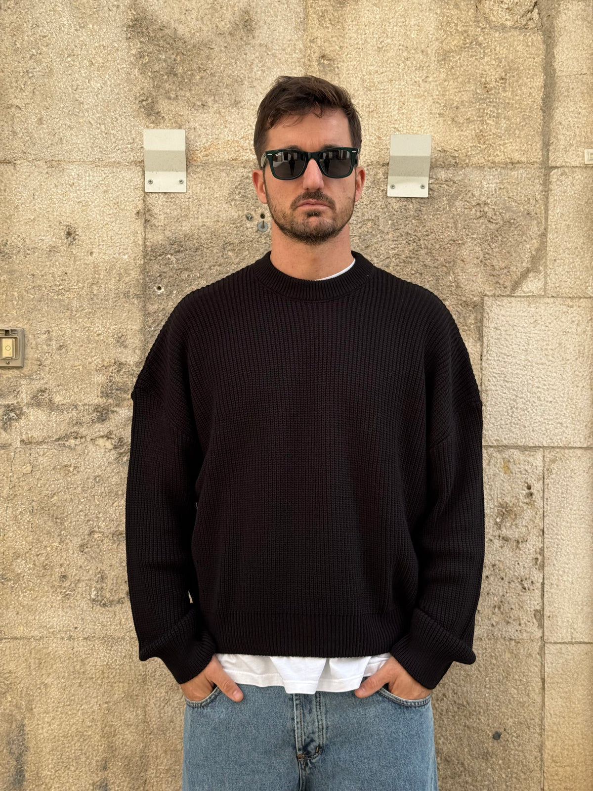 MAGLIA AC1283 - NERO