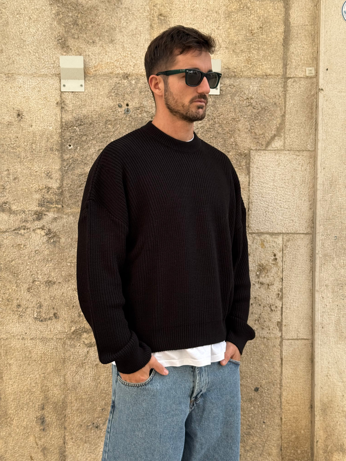 MAGLIA AC1283 - NERO