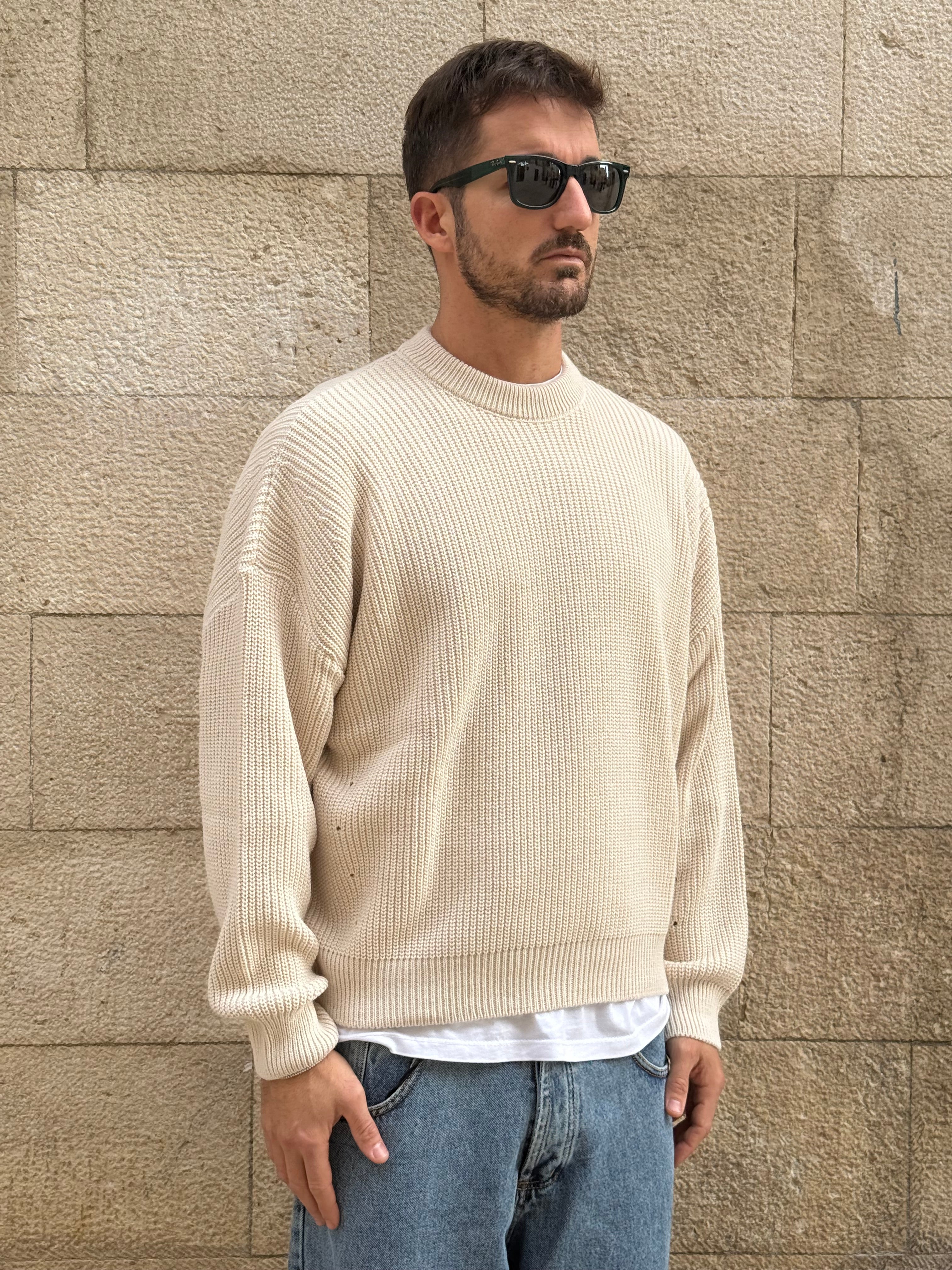 MAGLIA AC1283 - PANNA