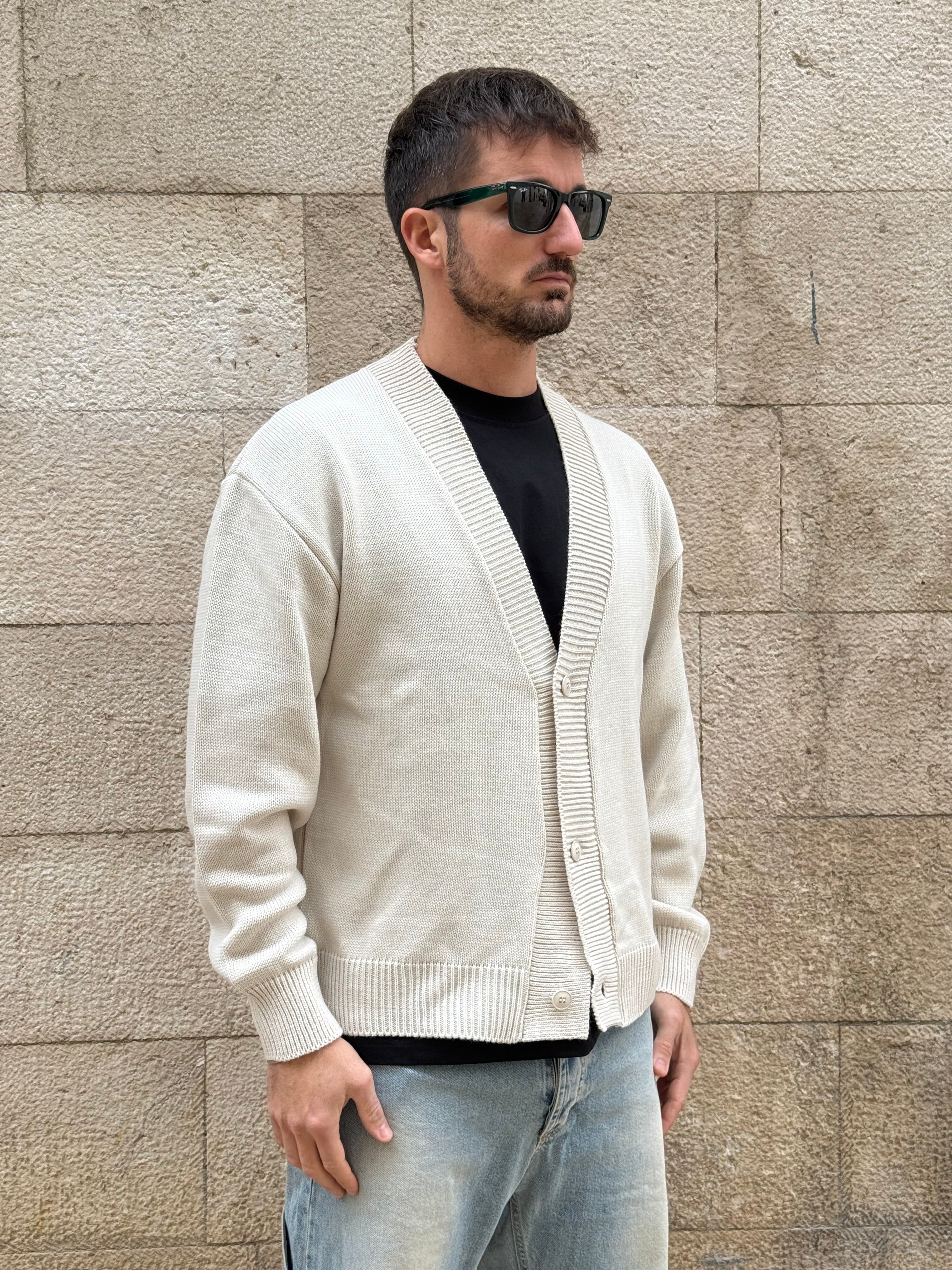 CARDIGAN AR002 - CREMA