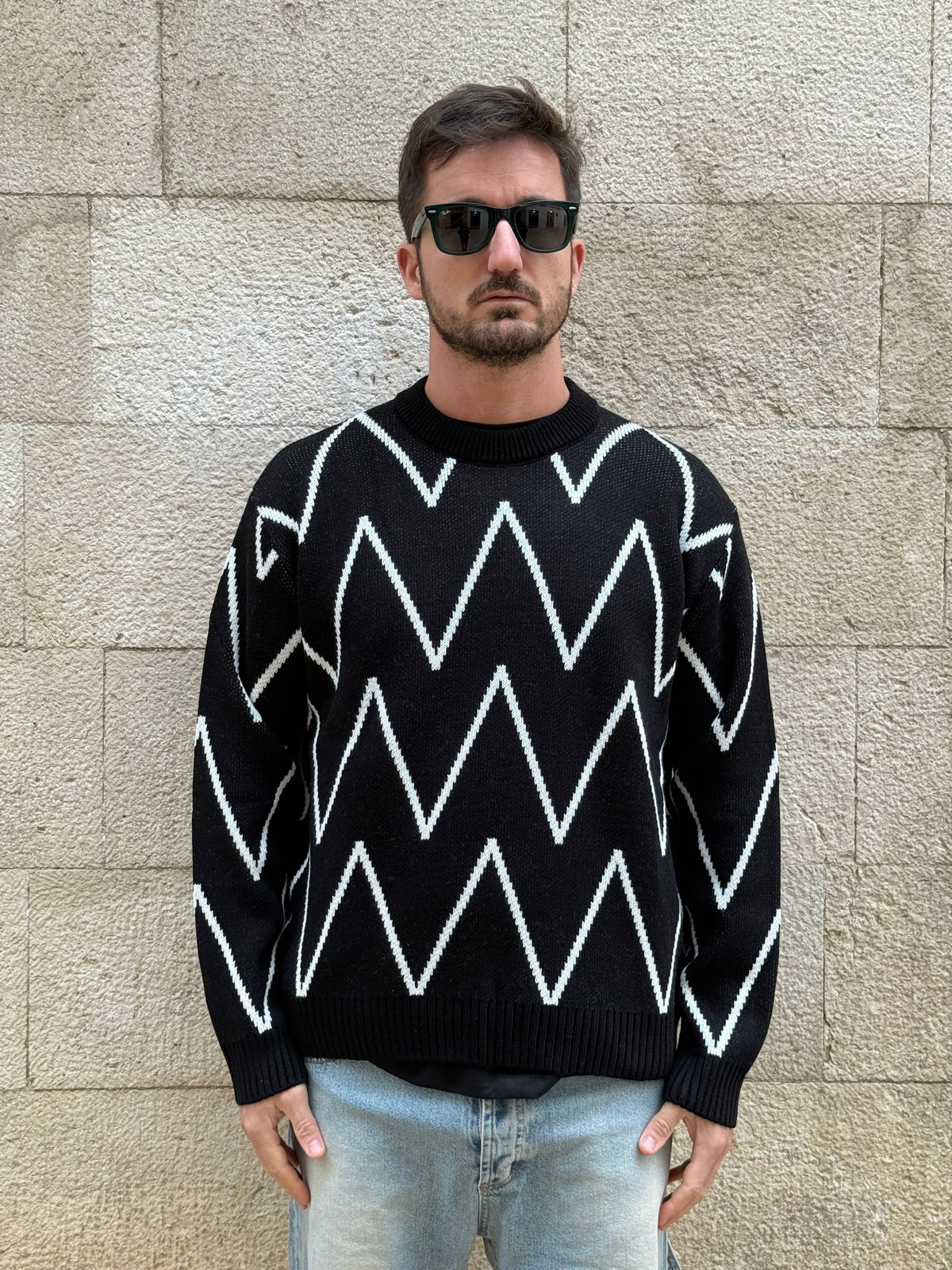 MAGLIA AC26312 - NERO
