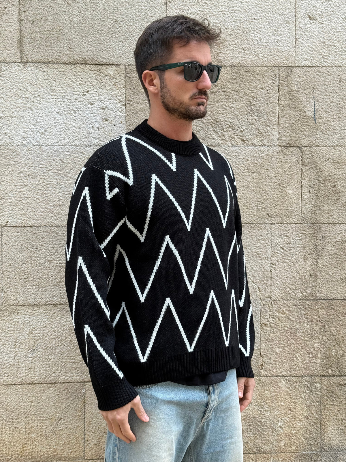 MAGLIA AC26312 - NERO