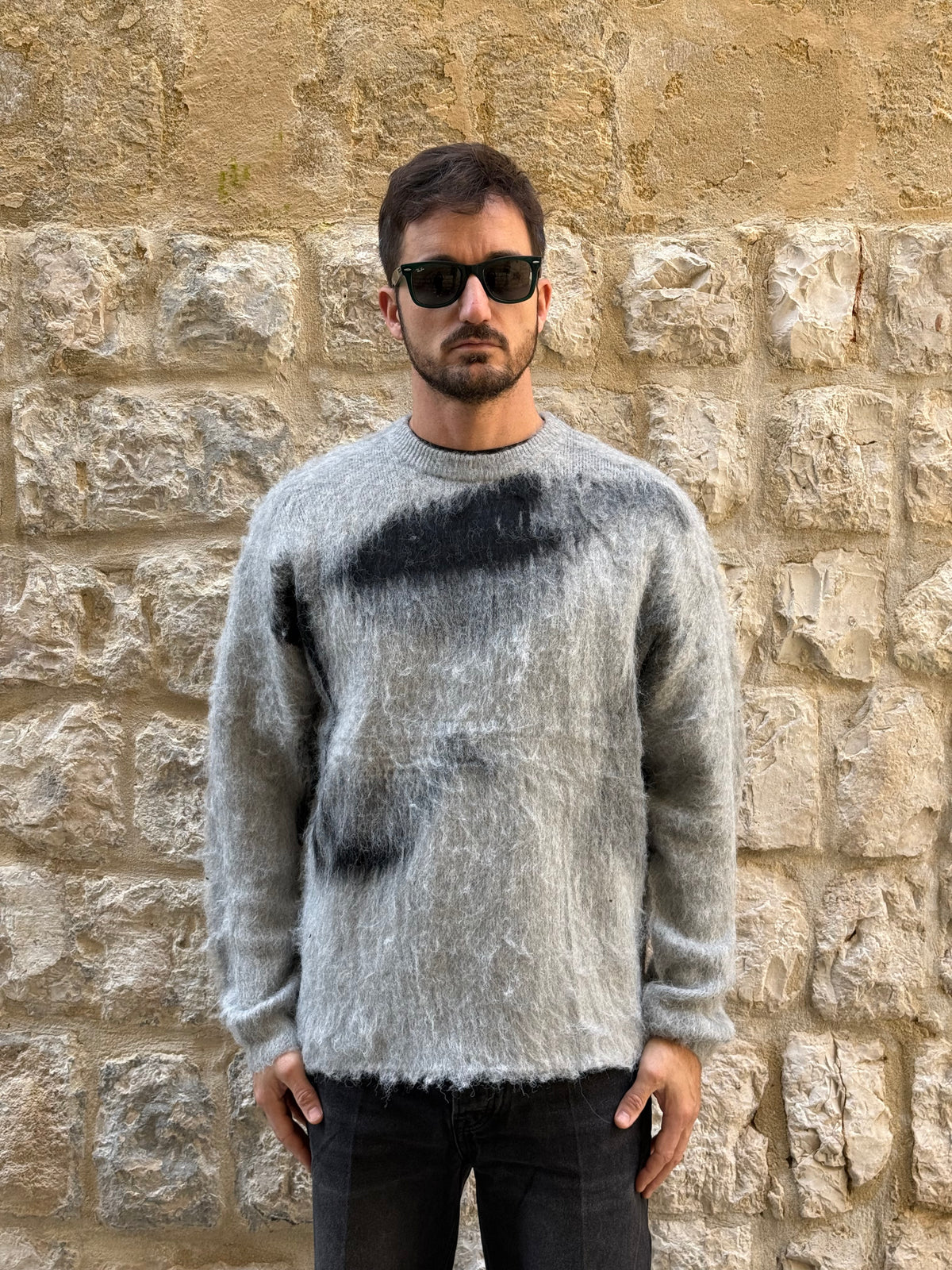 MAGLIA W86136 - GRIGIO