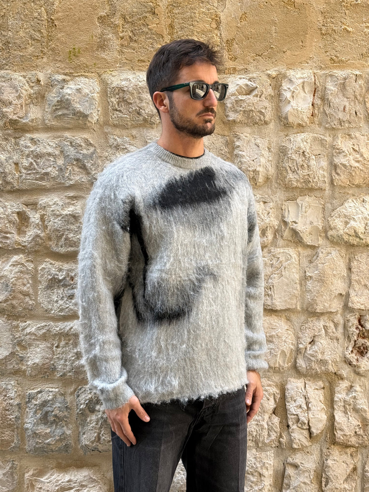 MAGLIA W86136 - GRIGIO