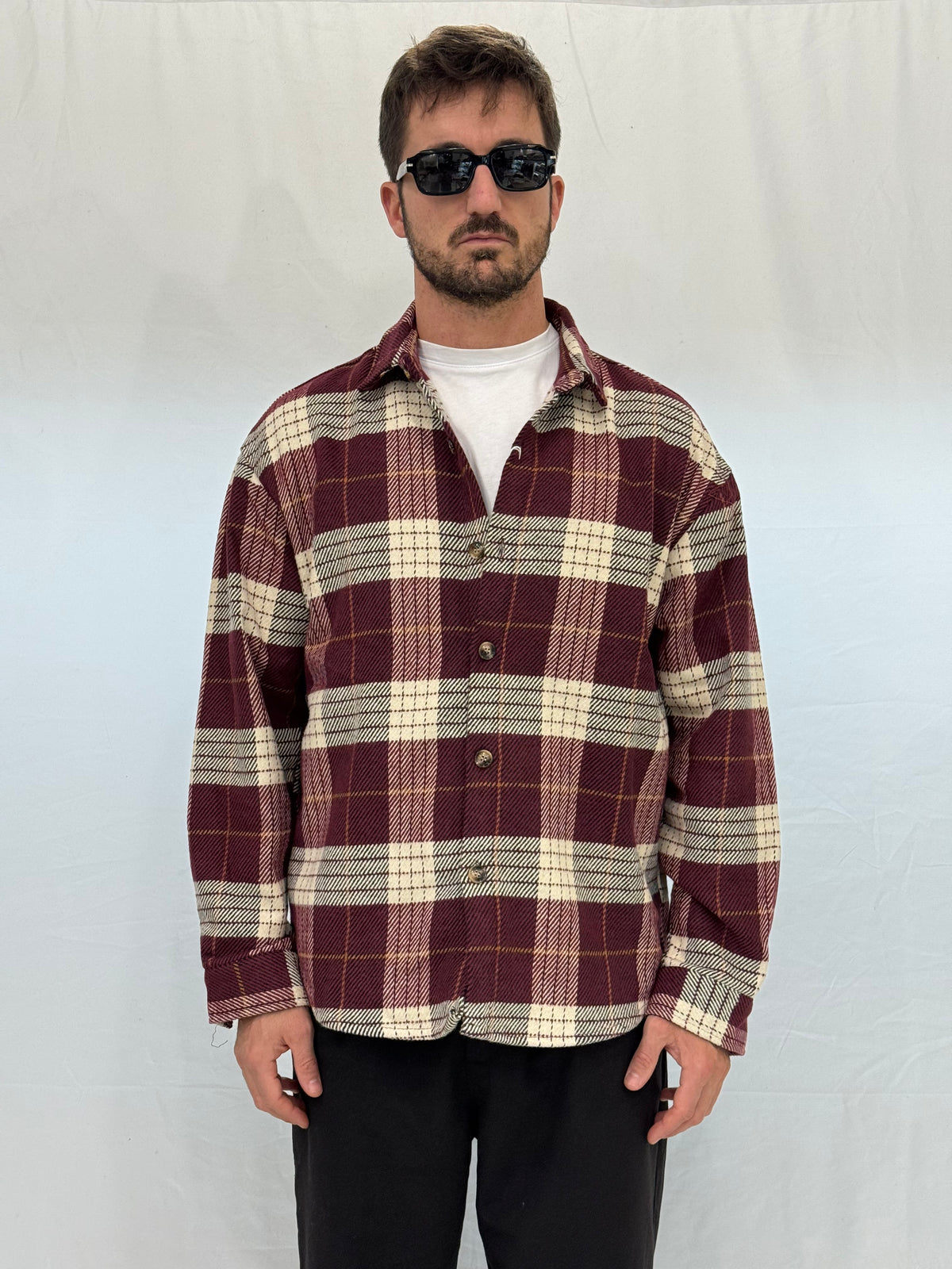 CAMICIA 7792- BORDEAUX